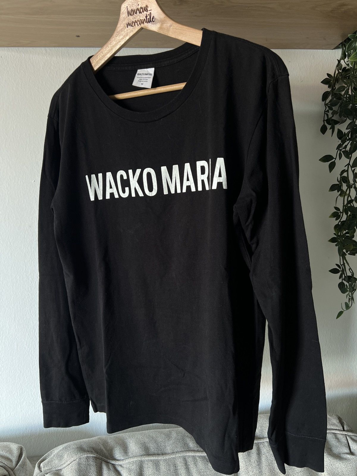 Wacko Maria Wacko Maria Guilty Parties Japan Long Sleeve Tshirt Font Size US M / EU 48-50 / 2 - 1 Thumbnail