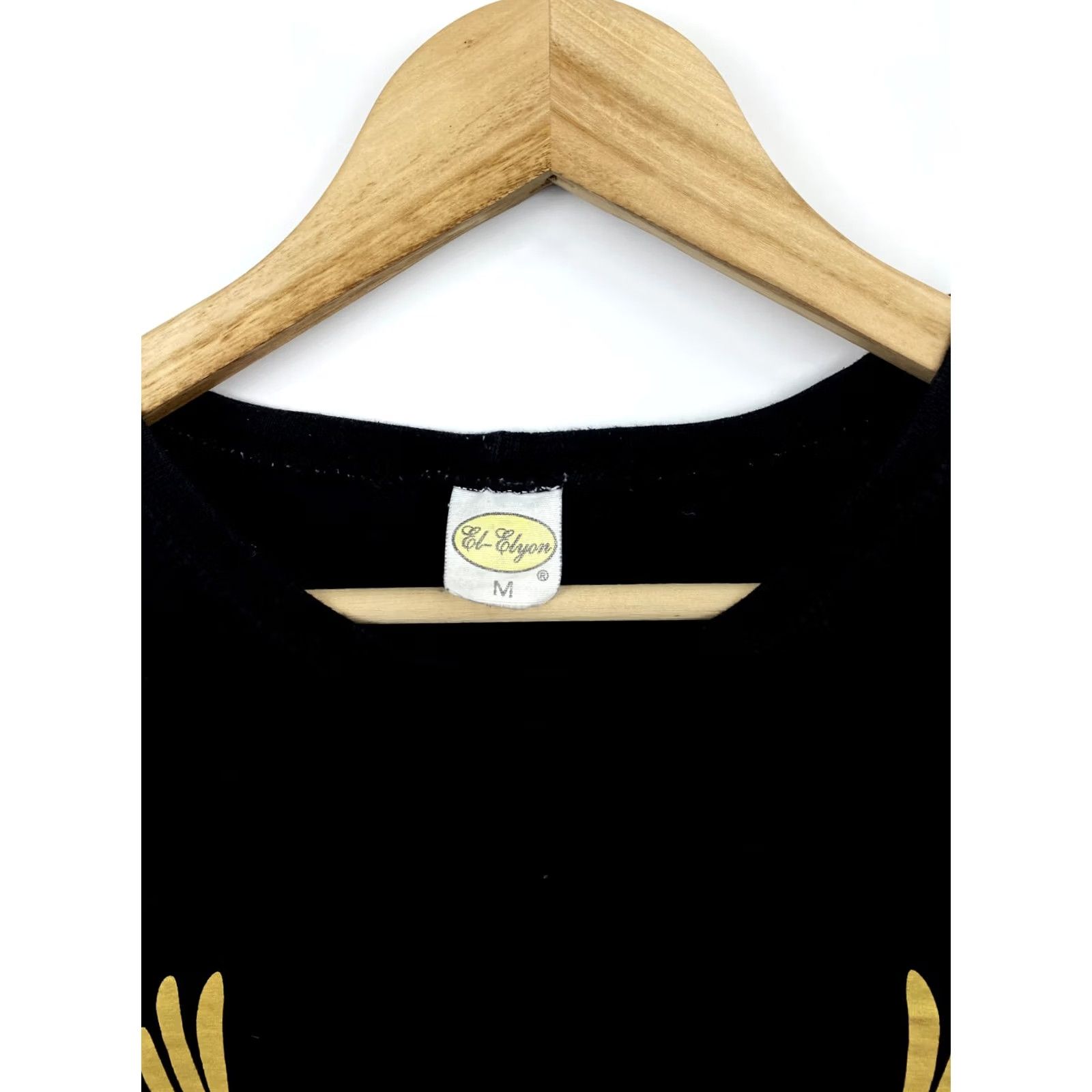 Harley Davidson VINTAGE Harley-Davidson 90s Gold Eagle Logo Choppers Tee M Black Mens T-Shirt Size US M / EU 48-50 / 2 - 4 Thumbnail