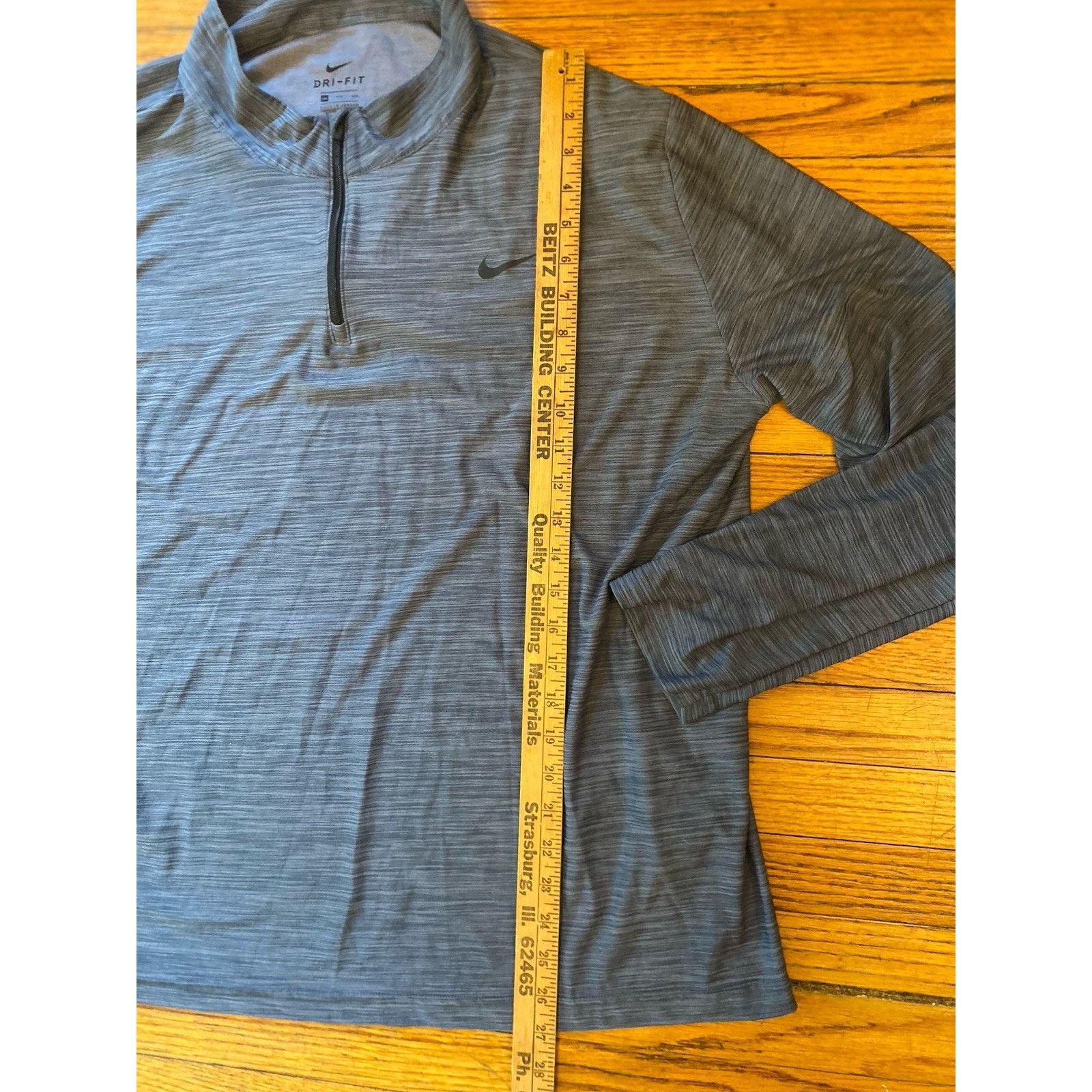 Nike Nike Dri Fit Golf Performance Top Womens XXL Shirt Blue Gray Size XXL / US 16-18 / IT 52-54 - 7 Thumbnail