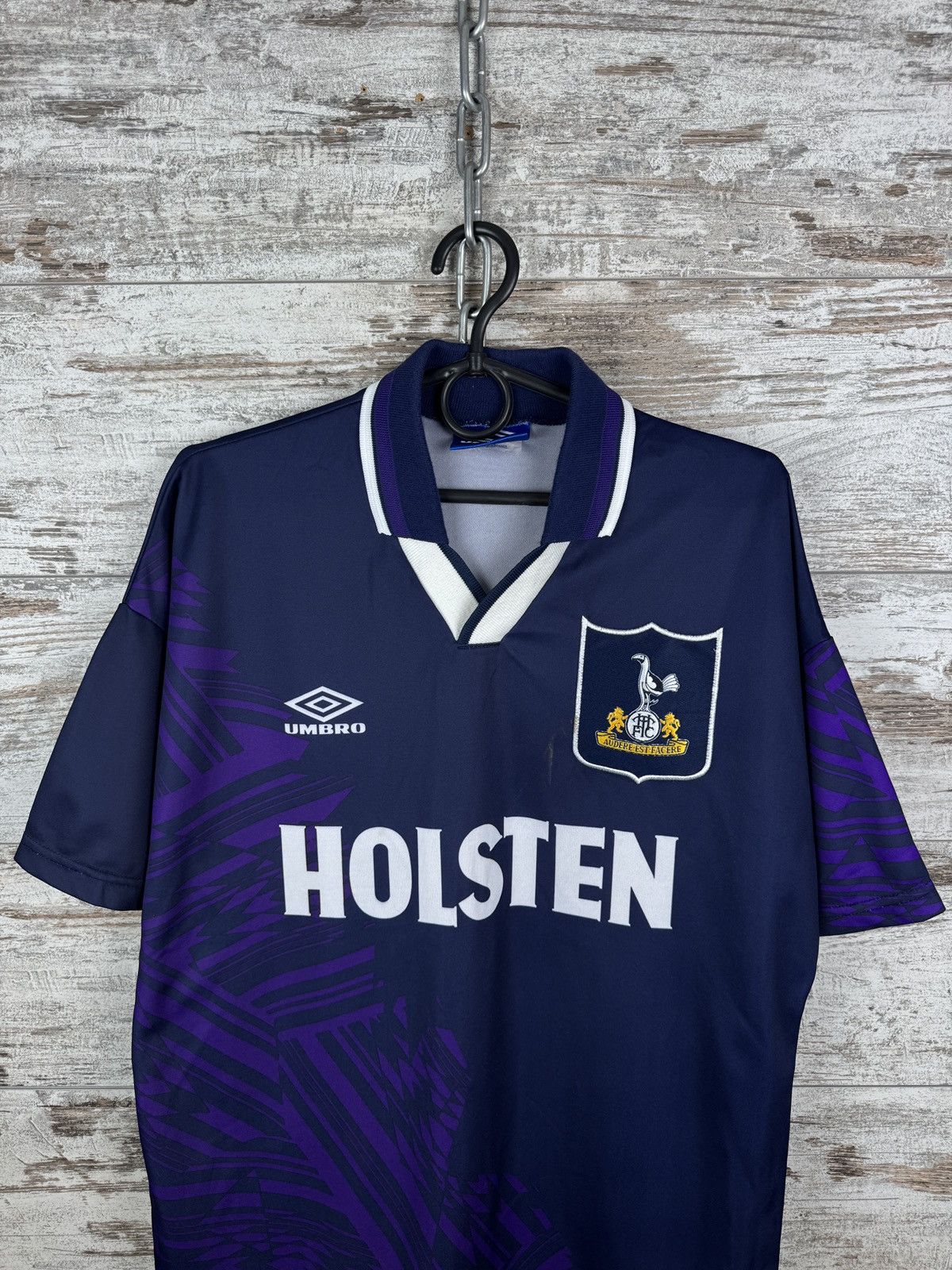 Umbro Vintage Umbro Tottenham Hotspur home T-shirt soccer jersey Size US M / EU 48-50 / 2 - 2 Thumbnail