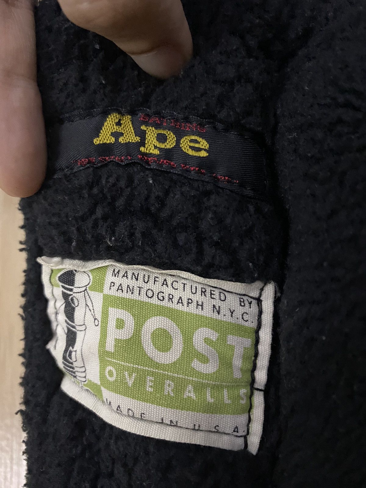 Bape Bape x post overalls USA polarfleece dacron duffle coat Size US M / EU 48-50 / 2 - 9 Thumbnail