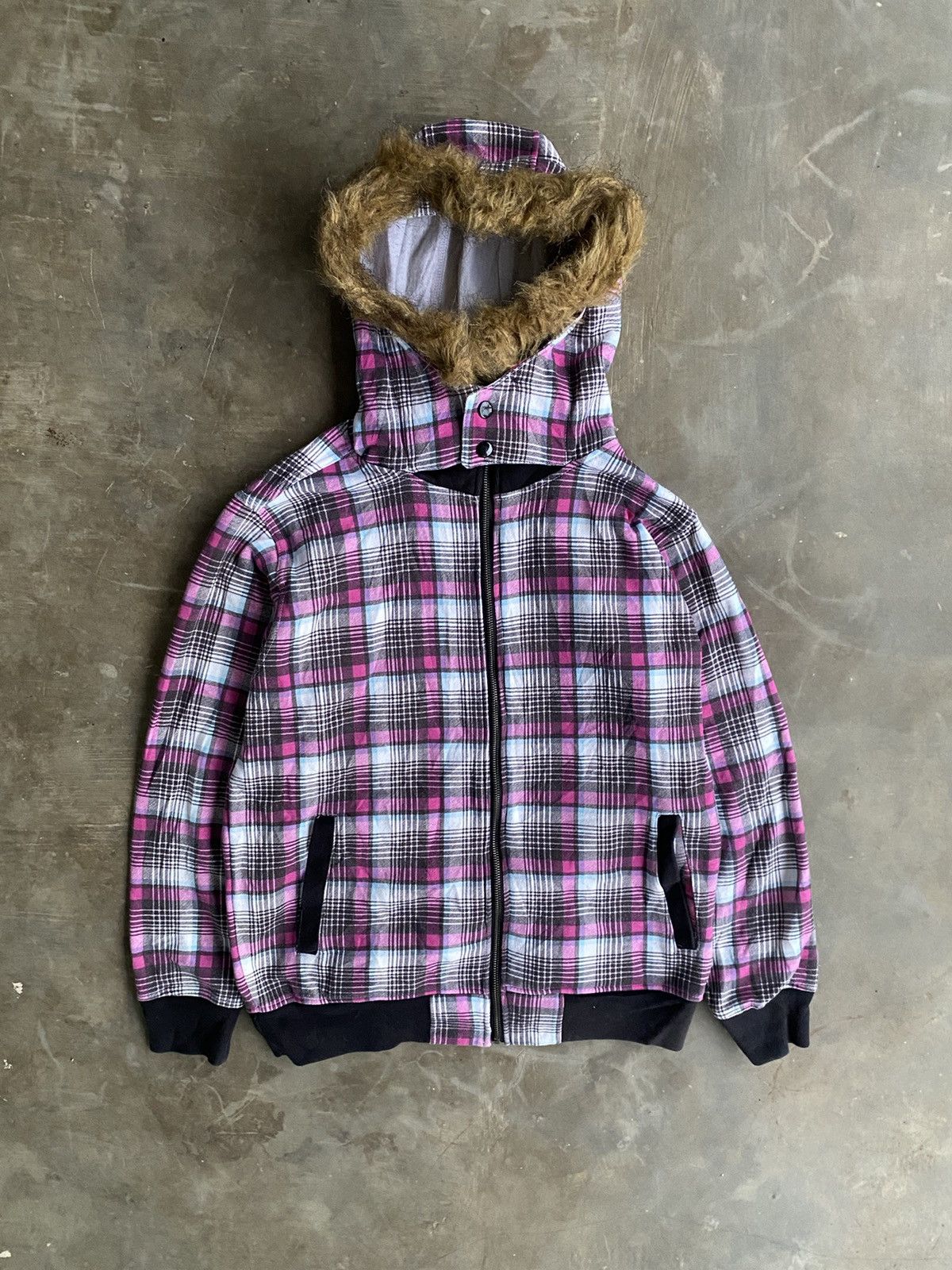 Hysteric Glamour × If Six Was Nine × Le Grande Bleu (L.G.B.) One After 99 Lgb ifsixwasnine Style with Fur Hoodie Size US L / EU 52-54 / 3 - 2 Thumbnail