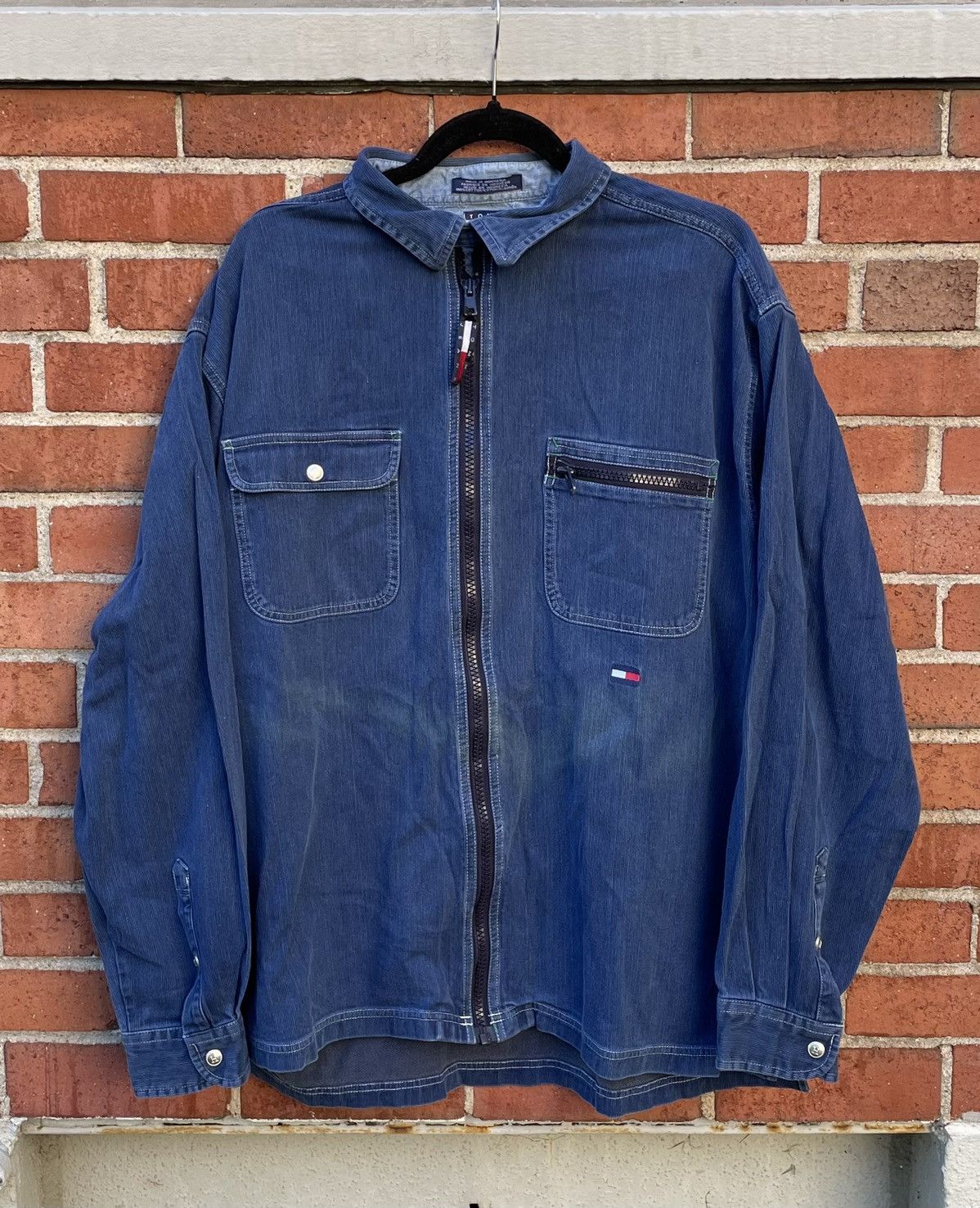 Tommy Hilfiger Vintage 90s Tommy Hilfiger Jeans Corduroy Size US XL / EU 56 / 4 - 1 Thumbnail