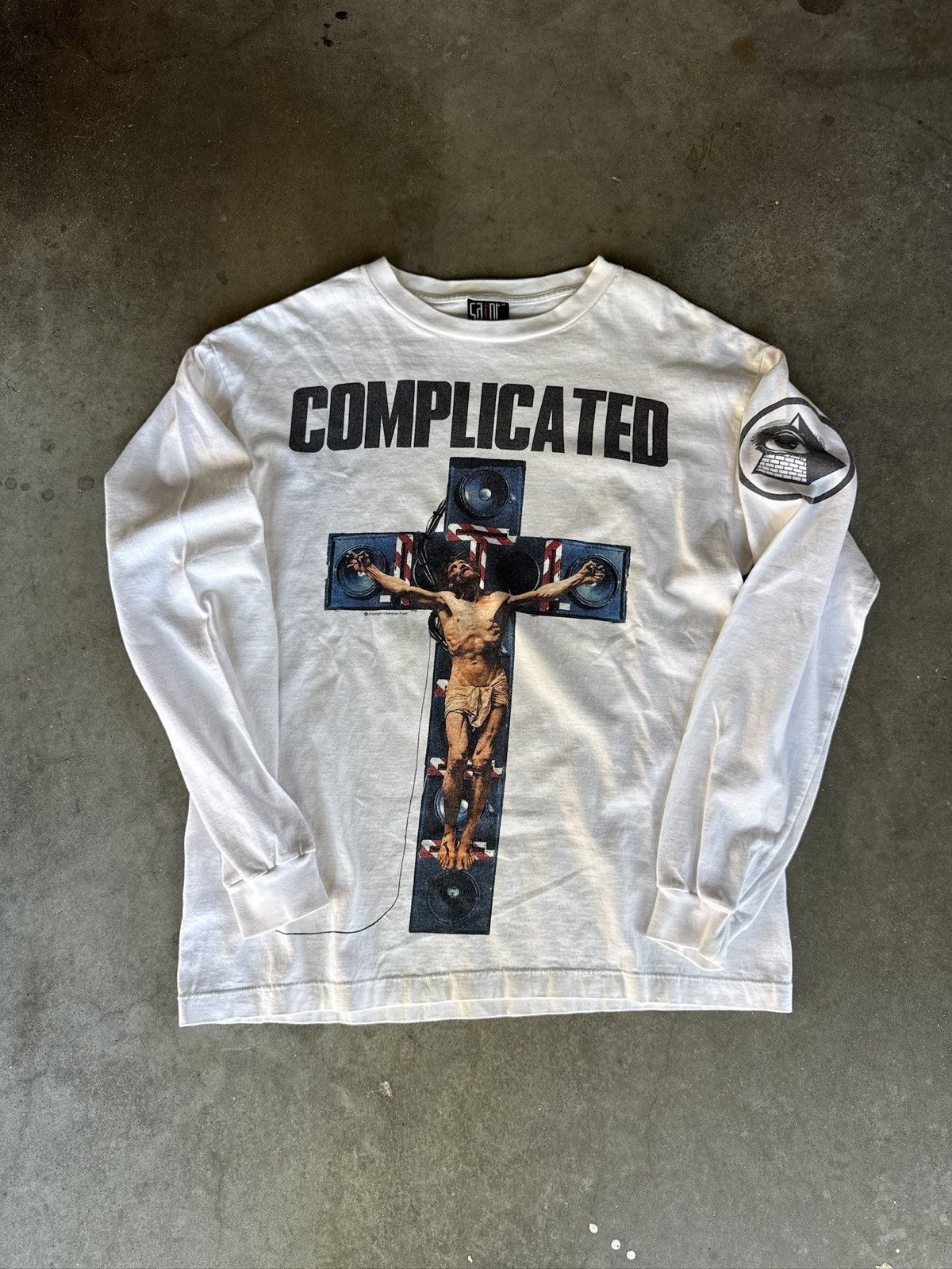 SAINT MICHAEL KK_SS TEE/COMPLICATED Tシャツ SAINT MICHAEL KK_SS TEE/COMPLICATED Tシャツ - メルカリ