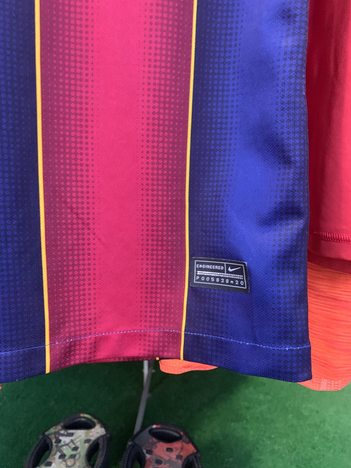 Nike × Vintage Barcelona 2020 2021 Home Nike Football Soccer Jersey Size M Size US S / EU 44-46 / 1 - 4 Thumbnail