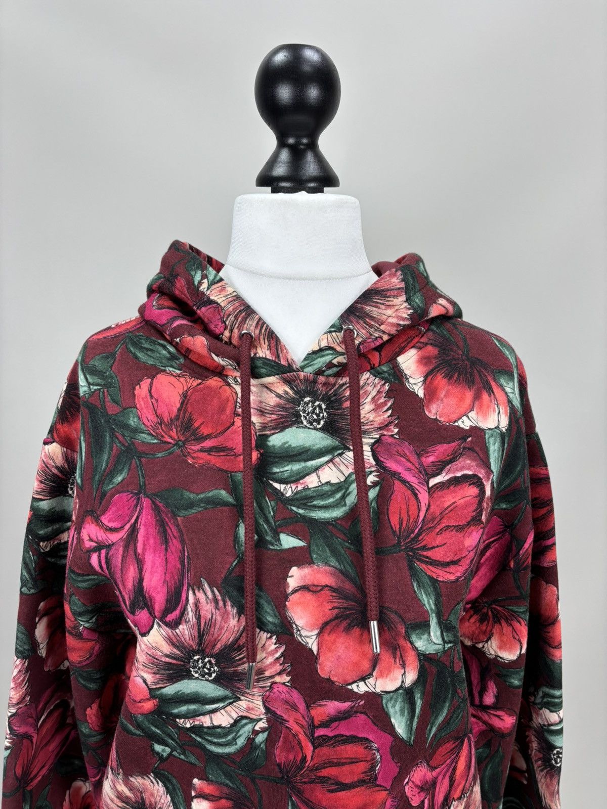 Sandro Womens hoodie Sandro Paris Size 2 Color Red Size M / US 6-8 / IT 42-44 - 3 Thumbnail