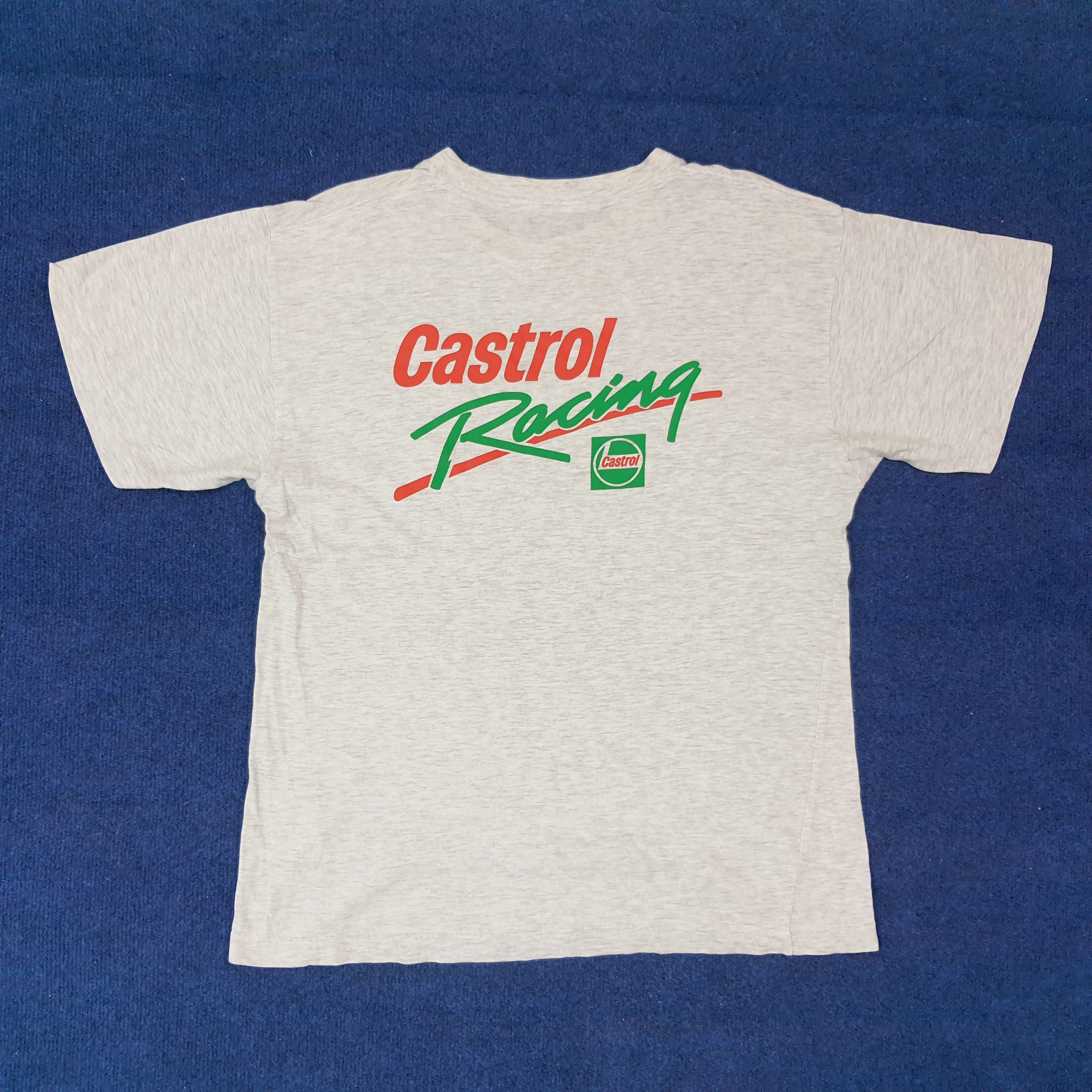 Vintage Vintage Castrol Racing Motorsports Tshirt C223N70 Size US L / EU 52-54 / 3 - 1 Thumbnail