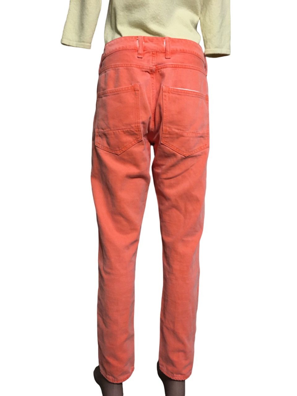 Golden Goose Golden Goose Deluxe Brand Peach White Jeans Size 30 Size 30" / US 8 / IT 44 - 3 Thumbnail