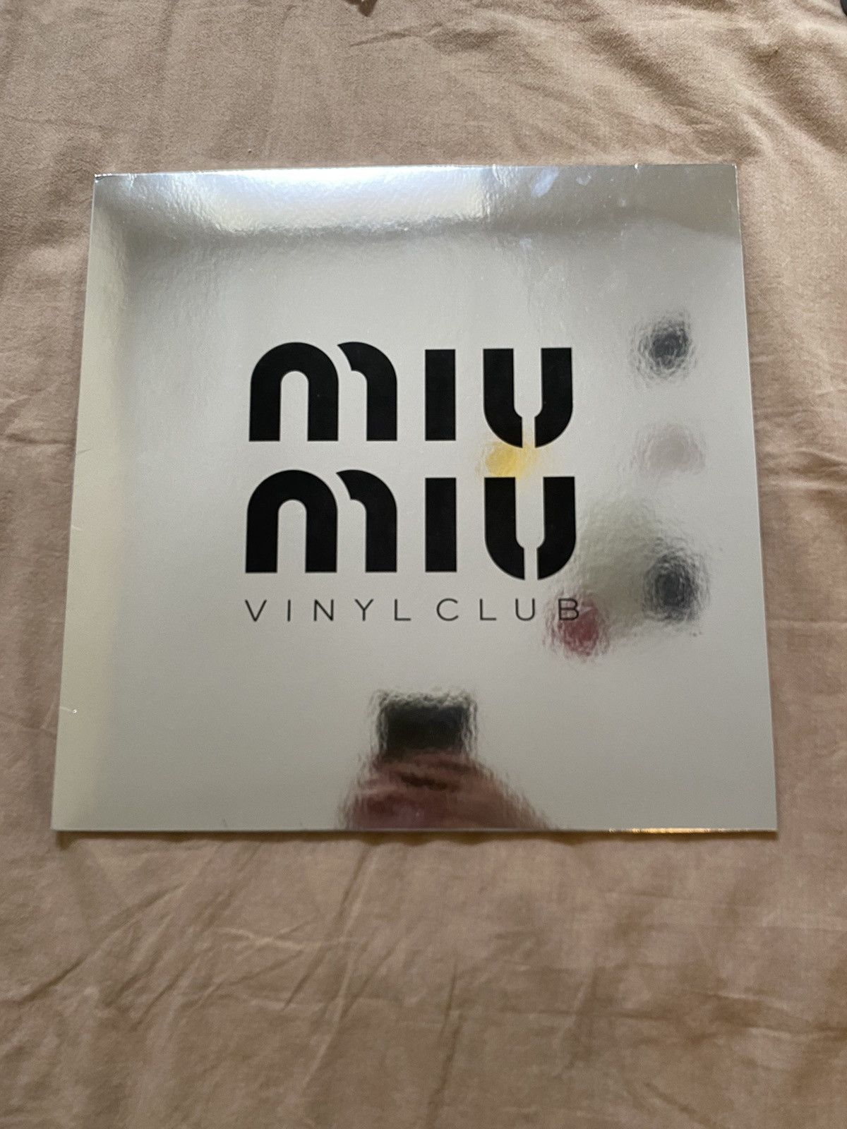 Miu Miu Miu Miu Vinyl Size ONE SIZE - 1 Thumbnail