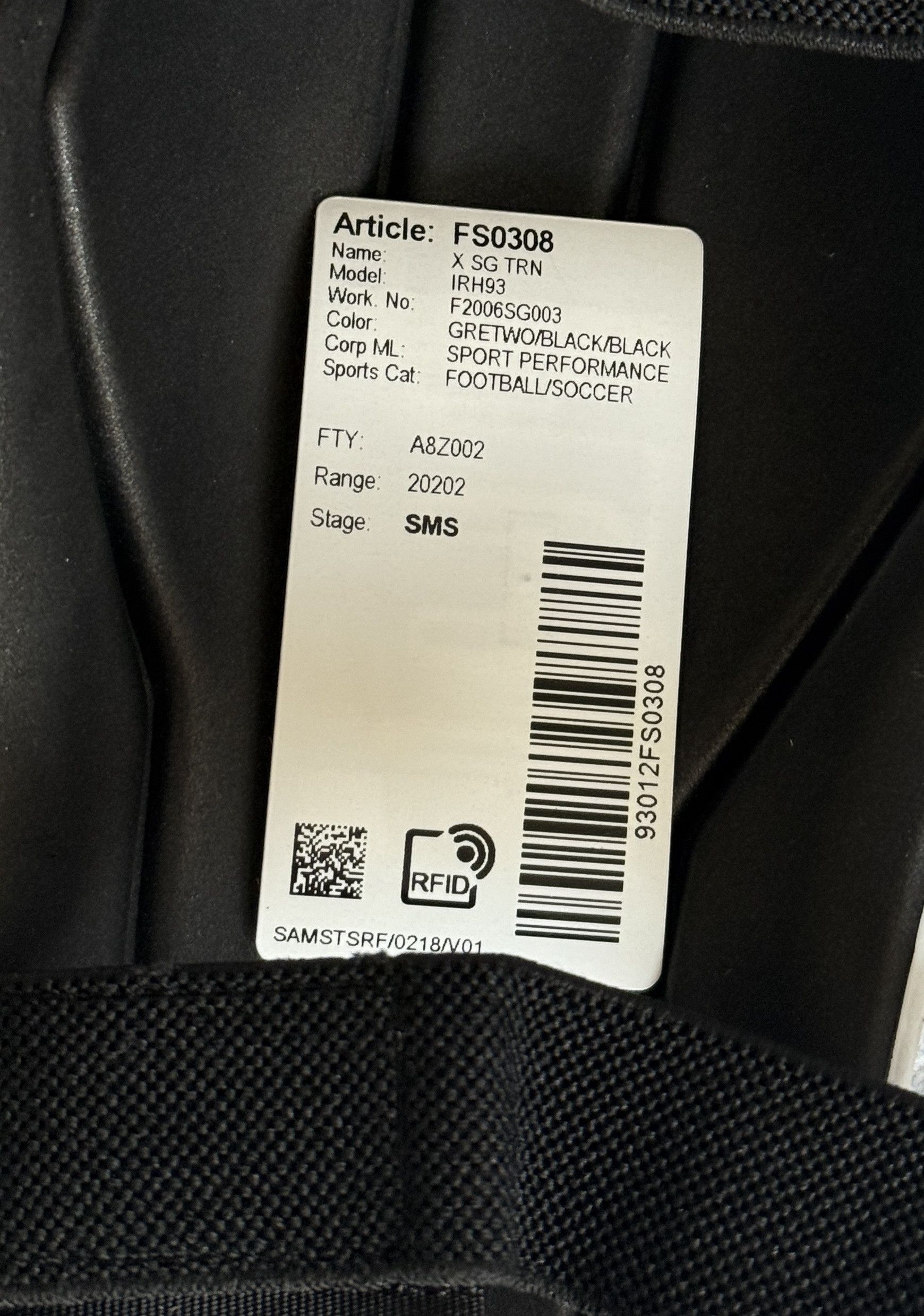 Adidas ADIDAS X TRAINING SHIELD WITH STRAP FIXATION FS0308 SIZE M Size ONE SIZE - 8 Thumbnail