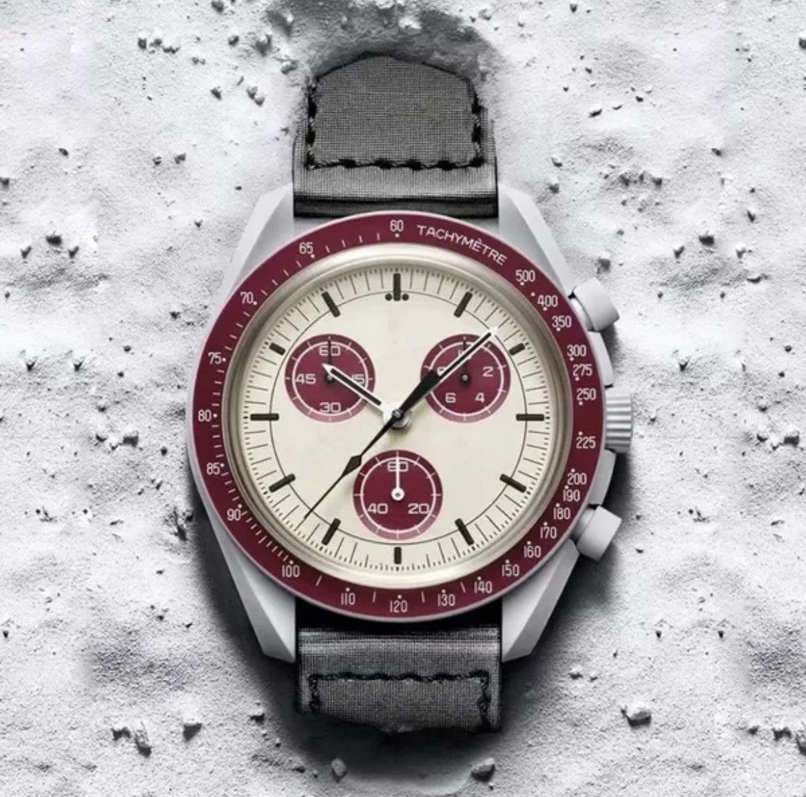 Other Men Bioceramic Planet Moon Chronograph Quartz Watch Nylon Size ONE SIZE - 1 Thumbnail