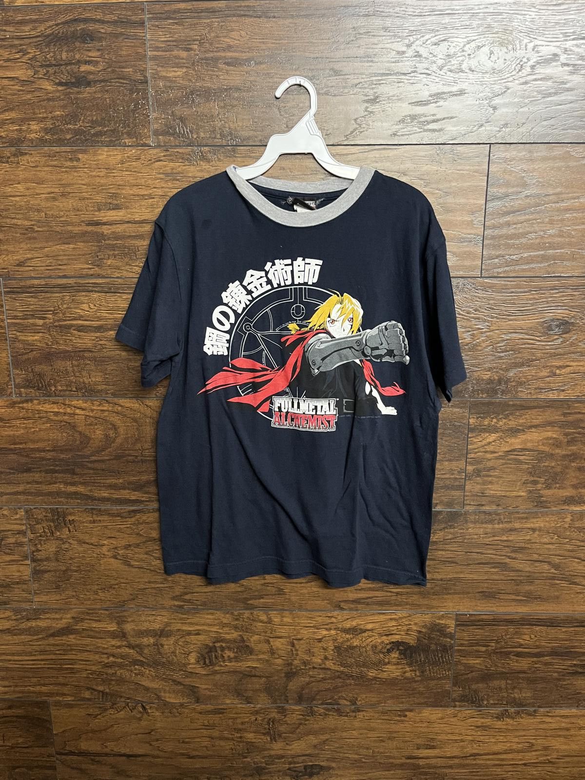 Designer Full Metal Alchemist Ringer Tee - Full Metal Anime T-shirt M Size US M / EU 48-50 / 2 - 1 Thumbnail