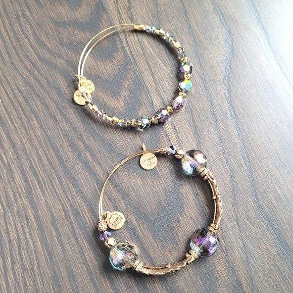 Other Alex & Ani Swarovski Crystal Bangle Duo Colorful Size ONE SIZE - 5 Thumbnail