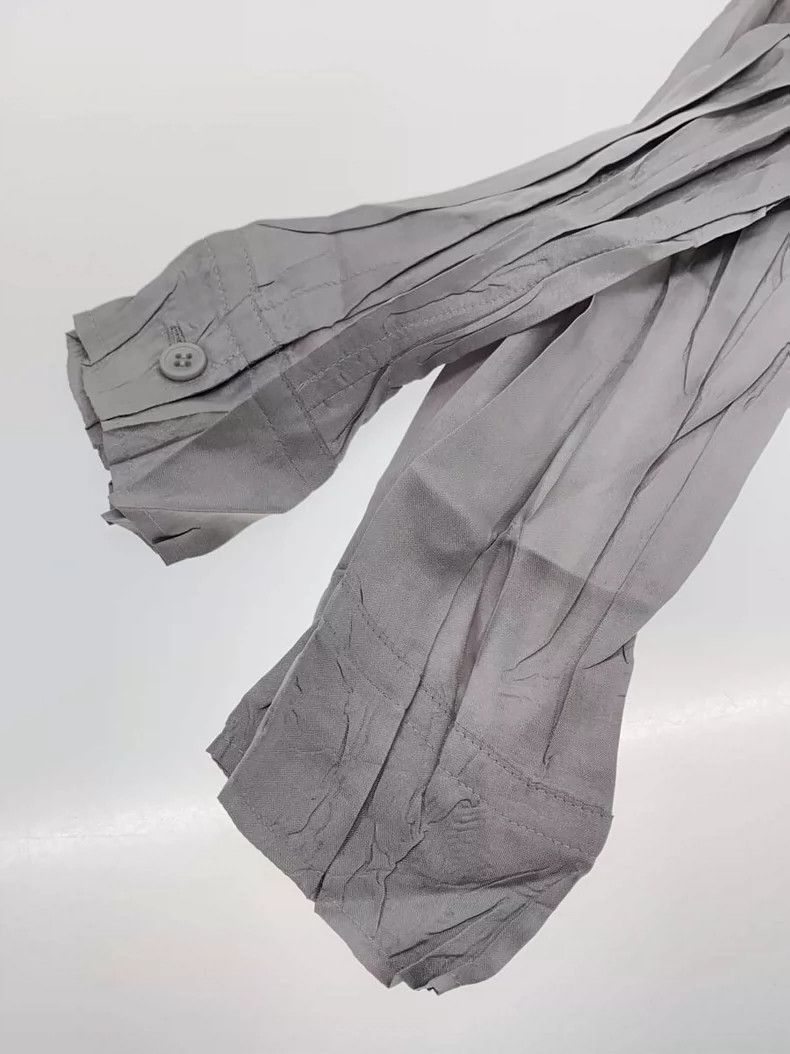 Issey Miyake Issey Miyake Ruffled bow pleated top Size L / US 10 / IT 46 - 3 Thumbnail