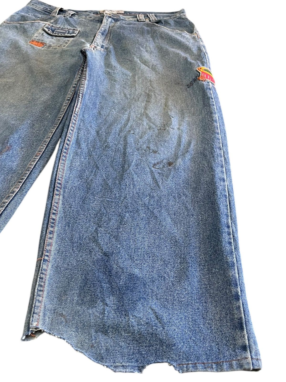 Sean John Vintage Sean John Baggy Denim Size US 39 - 4 Thumbnail