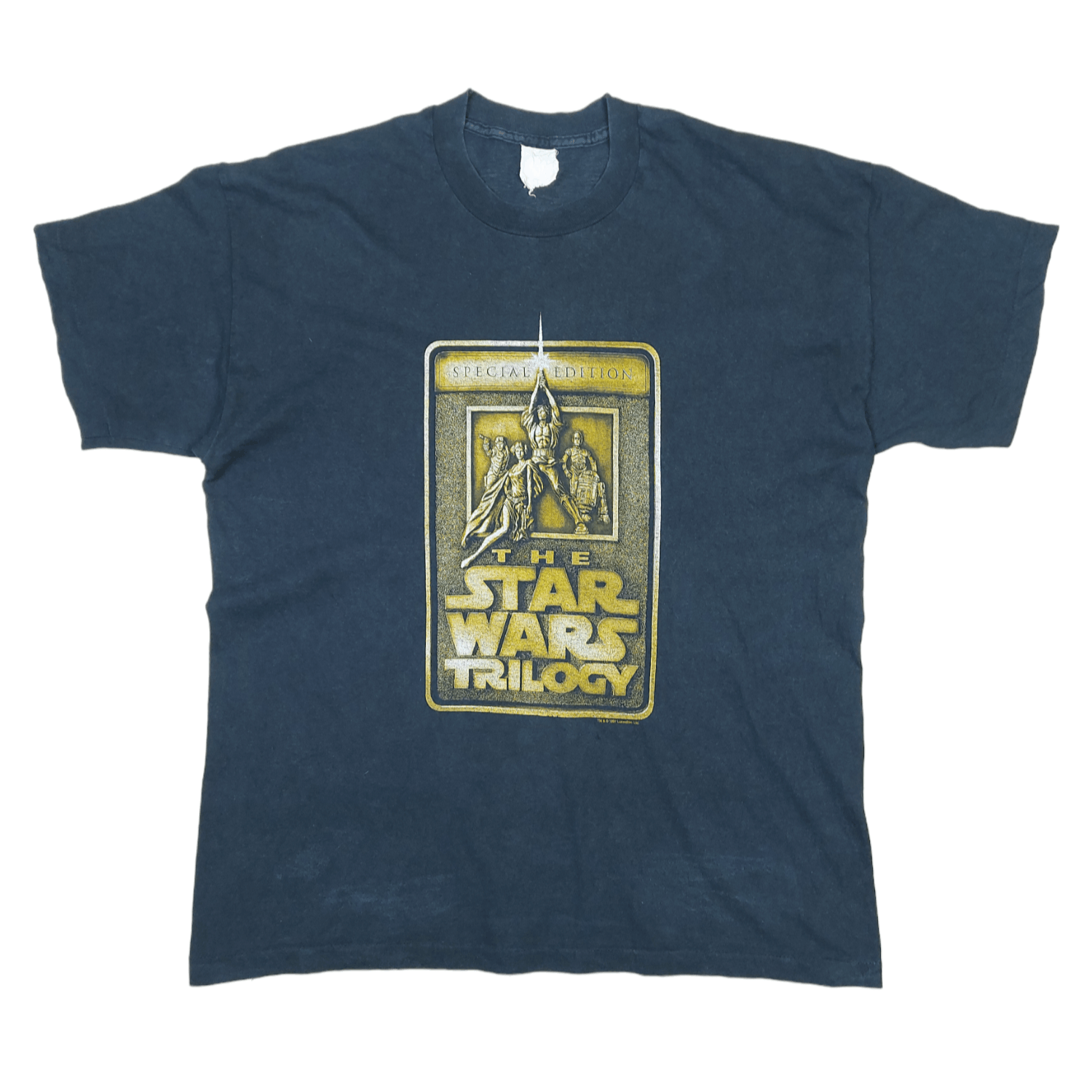Star Wars × Vintage Vintage 90s Star Wars Trilogy 1997 Single-Stitch TEE Size US L / EU 52-54 / 3 - 1 Thumbnail