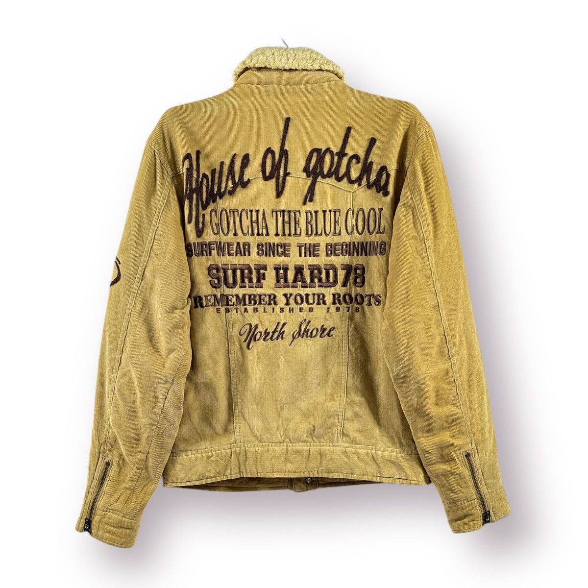 Gotcha × Japanese Brand 🔥 GOTCHA SURFING JAPAN CORDUROY TRUCKER JACKET - M Size US S / EU 44-46 / 1 - 11 Thumbnail