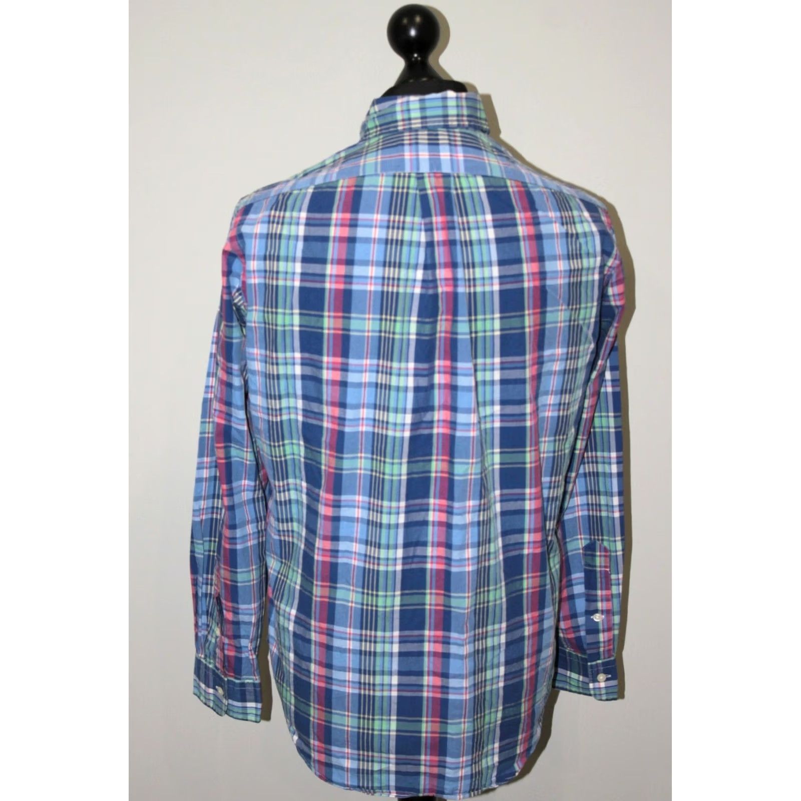 Ralph Lauren Ralph Lauren Polo Shirt Mens Check Cotton Size M Multicoloured Classic Fit Casual Shirt Size US M / EU 48-50 / 2 - 4 Thumbnail