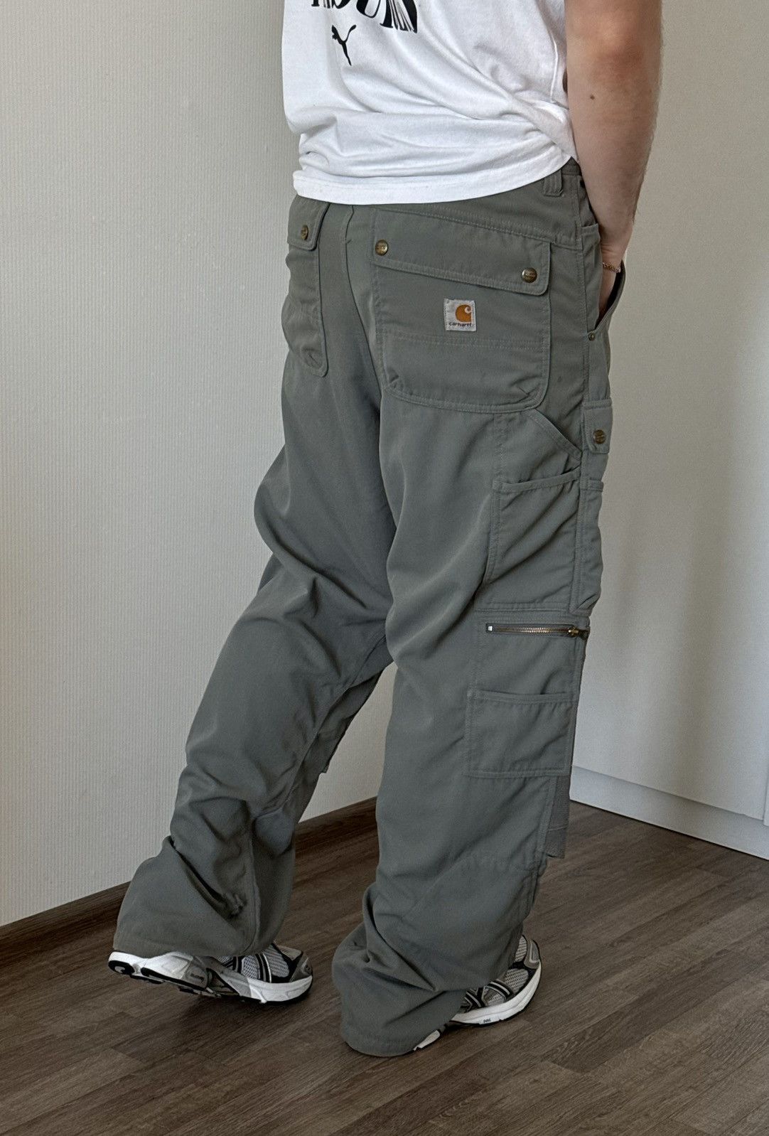 Carhartt Y2k Cargo Single Knee Military Work Rap Pants Sk8