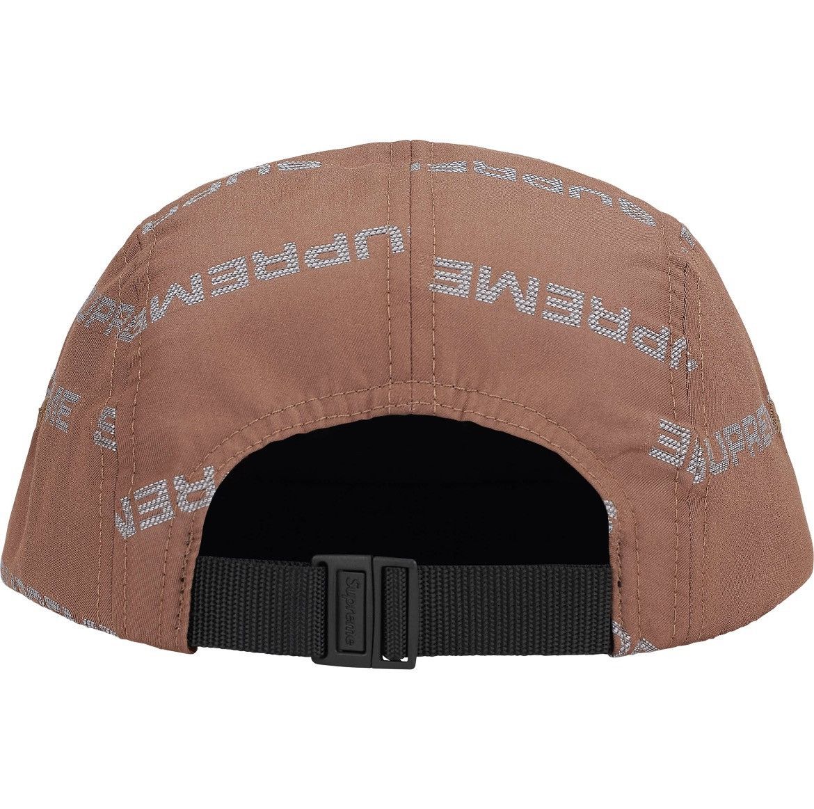 Supreme Supreme Reflective Jacquard Camp Cap Brown FW24 Size ONE SIZE - 3 Thumbnail