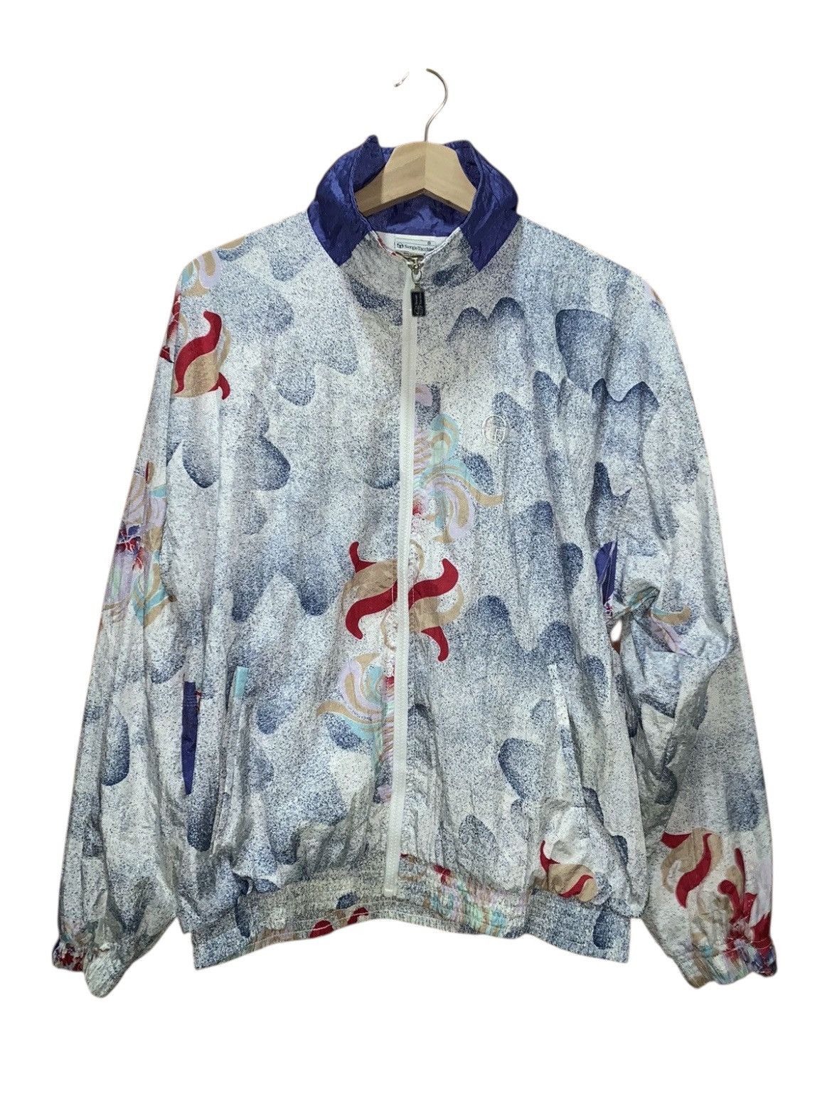 Sergio Tacchini Vintage 90’s SERGIO TACHINI WINDBREAKER Jacket RARE DESIGN!! Size US M / EU 48-50 / 2 - 1 Thumbnail
