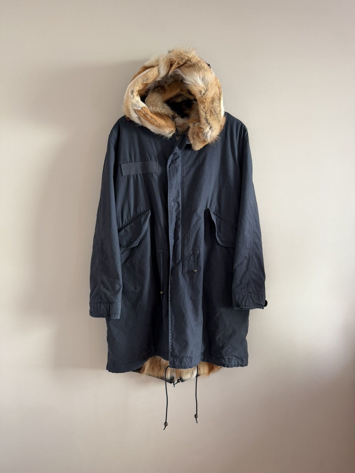 MR & MRS ITALY Mr & Mrs Italy Army Fox Coyote Rabbit Fur Parka Size M / US 6-8 / IT 42-44 - 5 Thumbnail