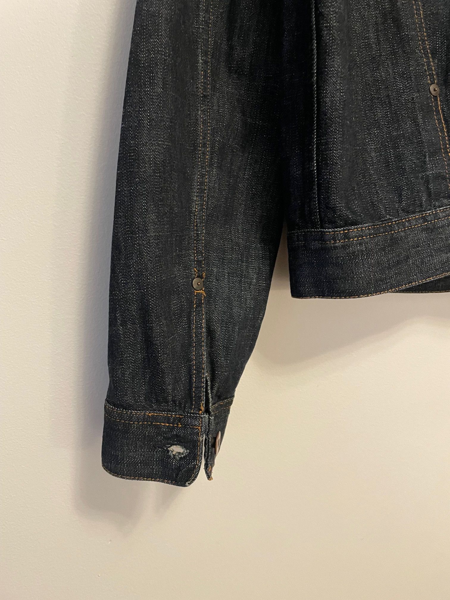Miu Miu Miu Miu Denim Jacket size L, Fits M Size US M / EU 48-50 / 2 - 6 Thumbnail