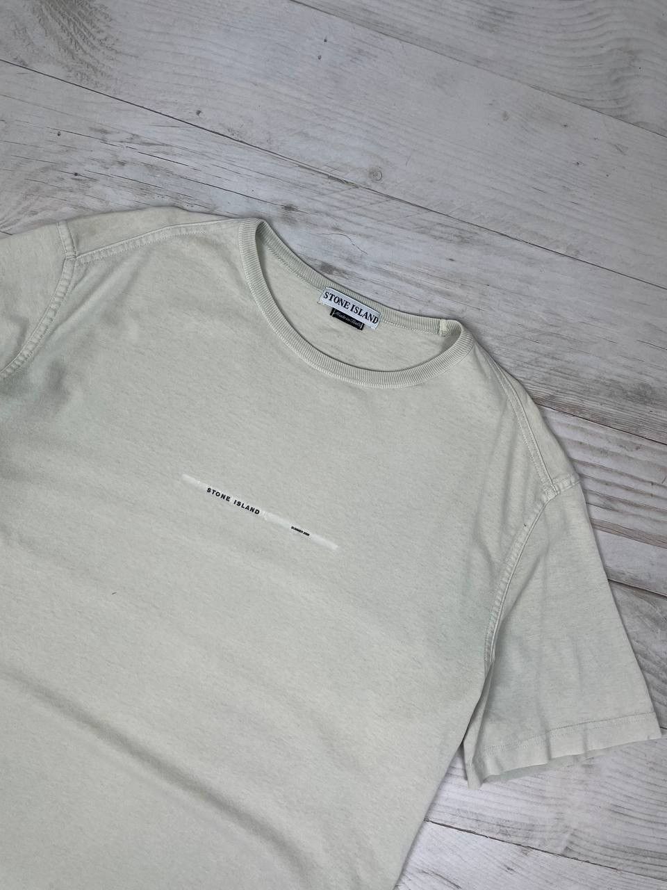 Stone Island Vintage Stone Island Summer 2000 T Shirts Size US XL / EU 56 / 4 - 2 Thumbnail