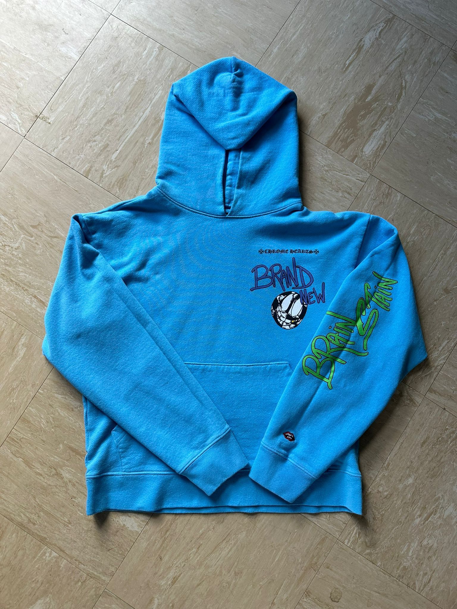 Chrome Hearts Brain New Hoody Size US S / EU 44-46 / 1 - 1 Thumbnail
