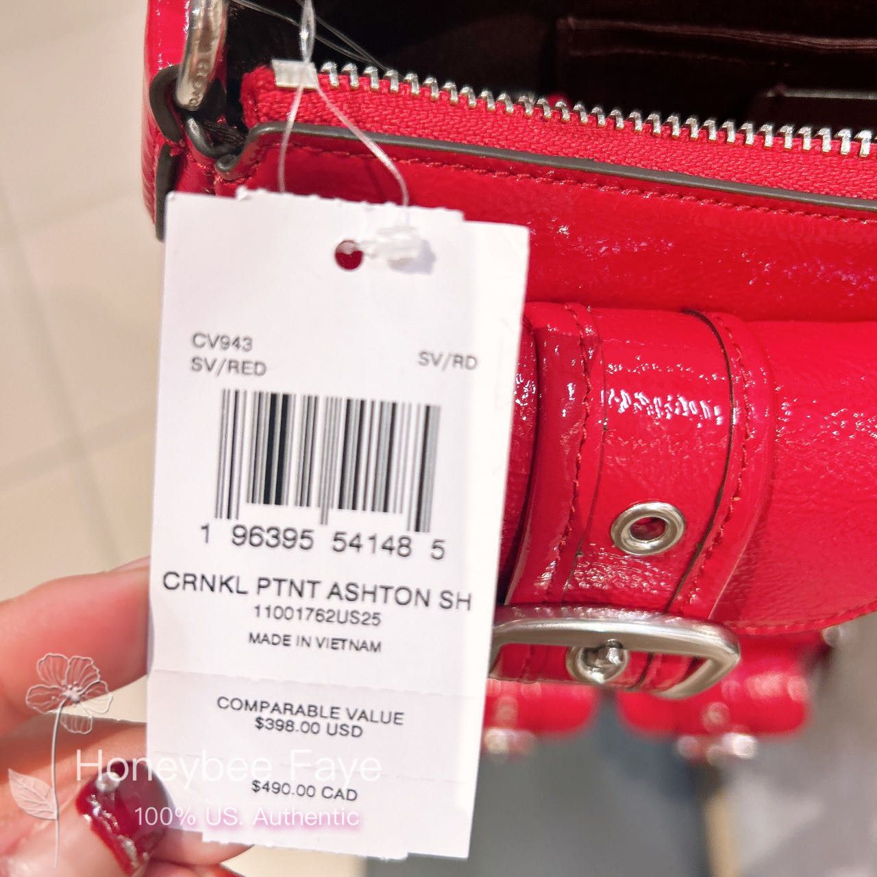 Coach NWT Coach Ashton Baguette Bag CV943 Size ONE SIZE - 11 Thumbnail