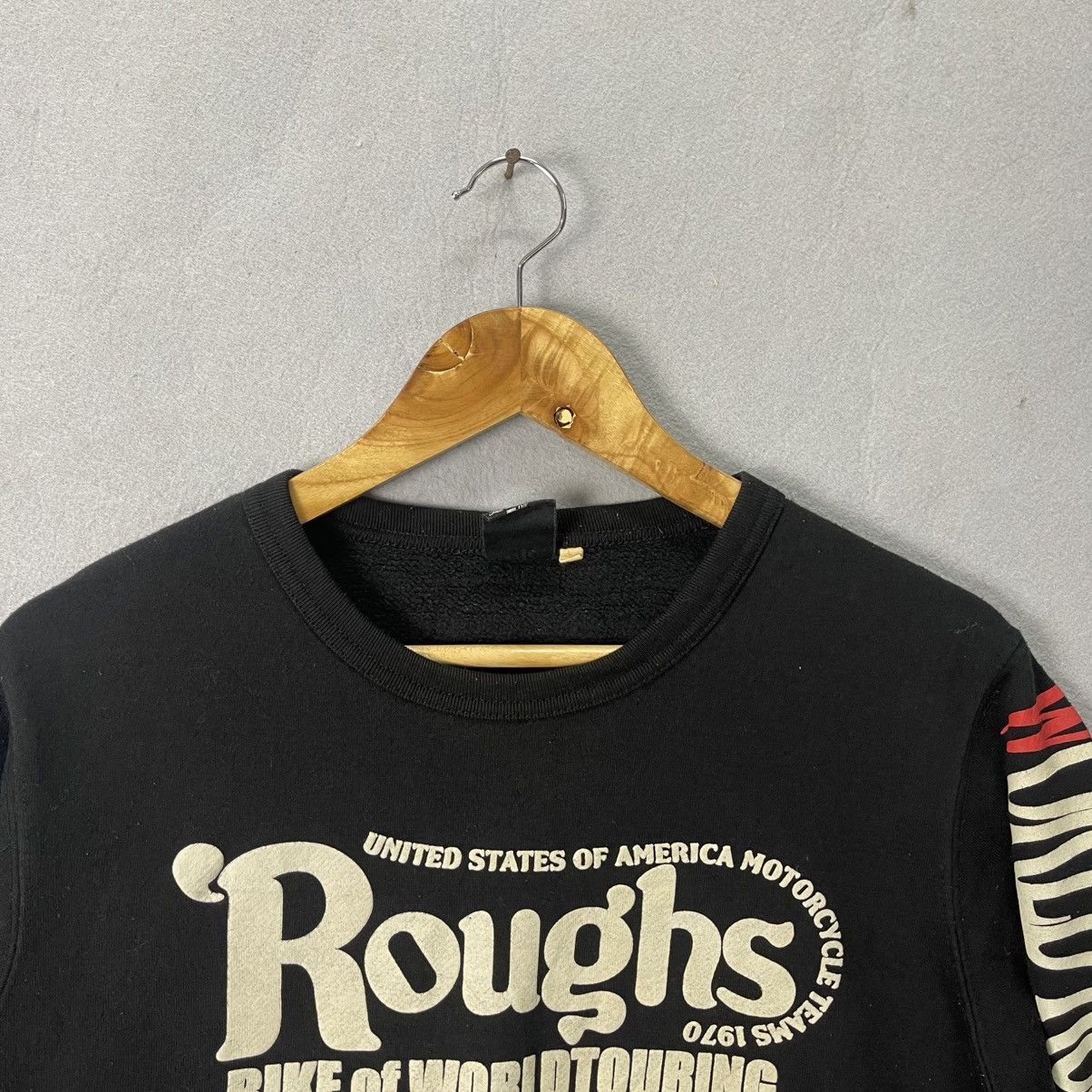 Vintage 2000s Roughs Motorcycle Graphic Sweatshirt Size US M / EU 48-50 / 2 - 2 Thumbnail