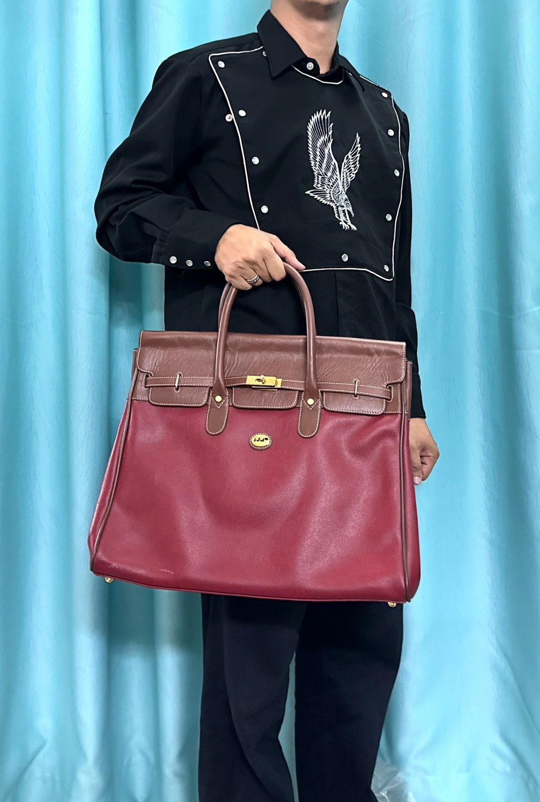 Handmade Jump Bernard Ehret France 1of1 Birkin Bag Vintage Size ONE SIZE - 1 Thumbnail