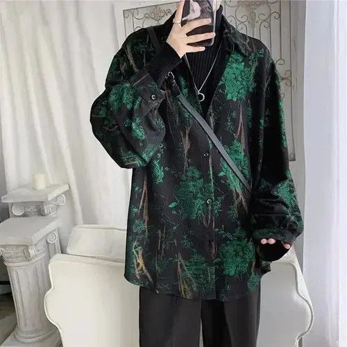 Japanese Brand × Vintage Retro Chiffon Shirts Women Rose Floral Size L / US 10 / IT 46 - 1 Thumbnail