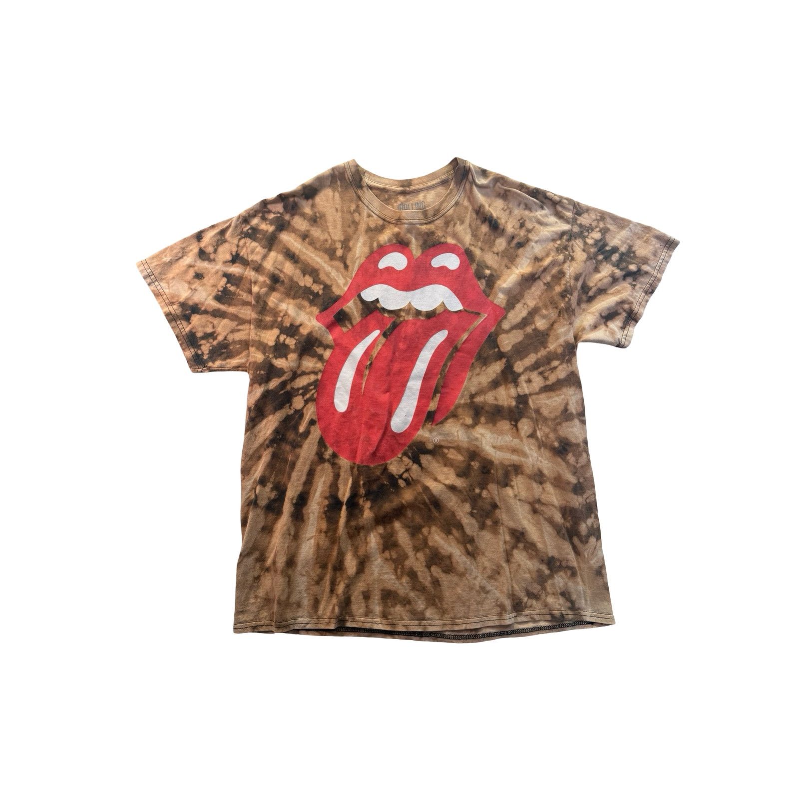 The Rolling Stones XL Rolling Stones tour shirt desert trip reverse dye Size US XL / EU 56 / 4 - 1 Thumbnail