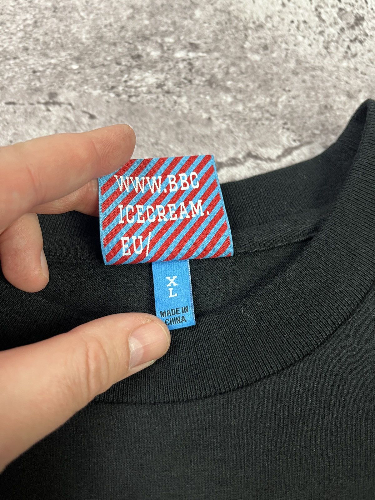 Billionaire Boys Club Icecream Graphic Tee Black Neon Pink Turquoise Pharrell NIGO Size US XL / EU 56 / 4 - 7 Thumbnail