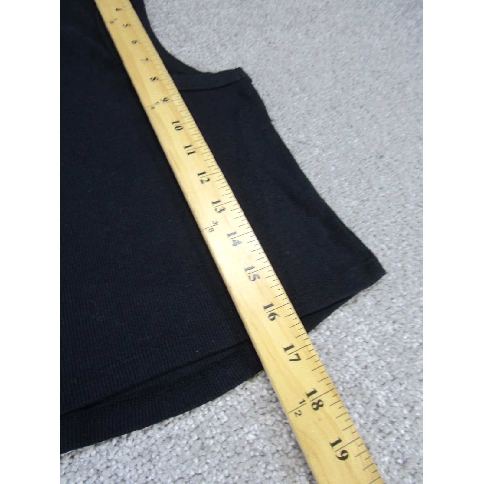 Vintage Maeve Shirt Womens XS Black Cropped Stretch Knit Sleeveless Top - New Size XS / US 0-2 / IT 36-38 - 4 Thumbnail