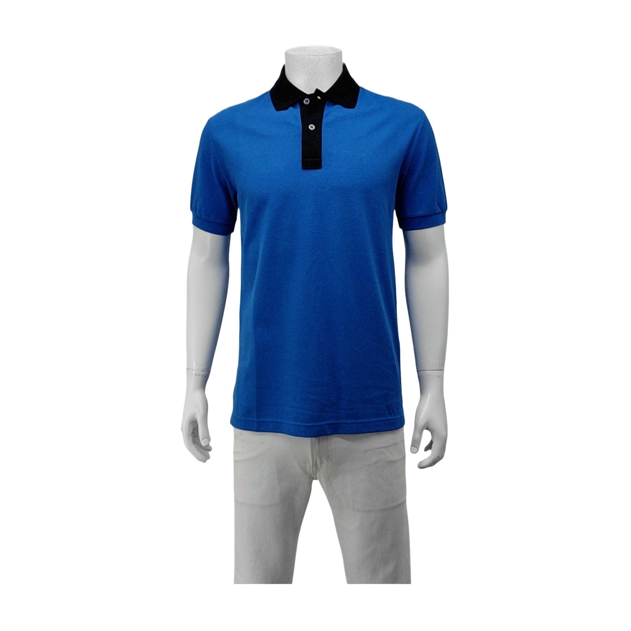 Prada Prada Contrast Collar Cotton Polo Shirt M Size US M / EU 48-50 / 2 - 1 Thumbnail