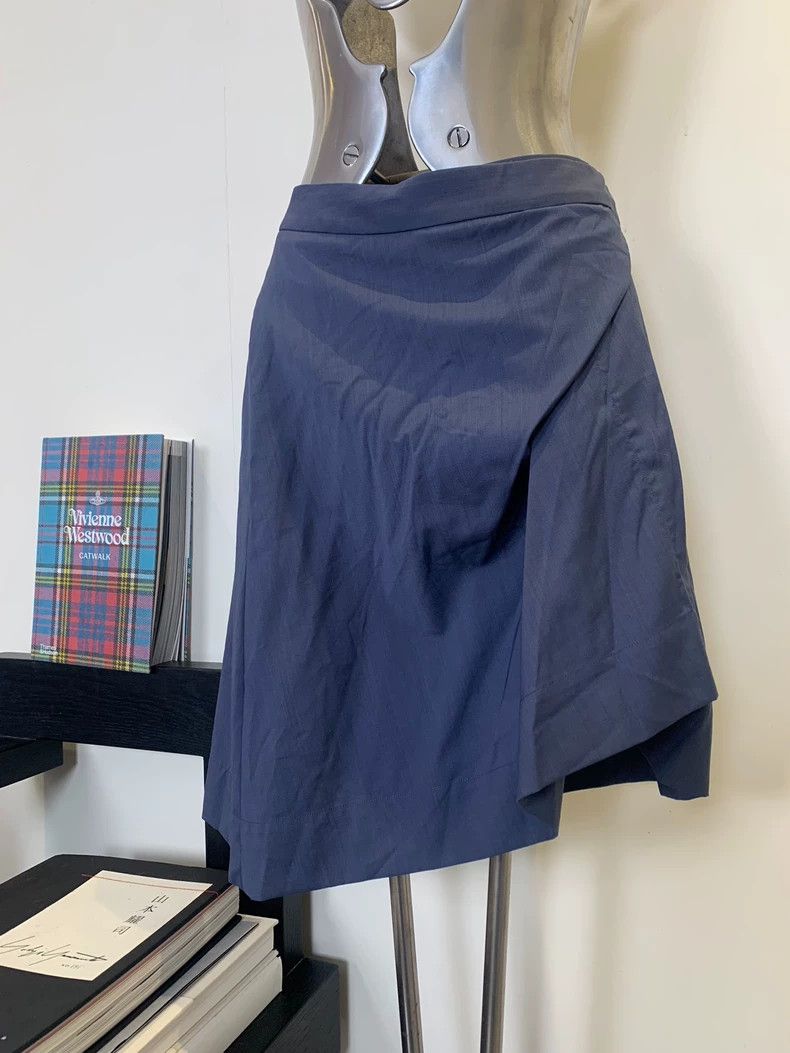 Vivienne Westwood Vivienne Westwood Blue irregular pleated A skirt Size 26" / US 2 / IT 38 - 9 Thumbnail