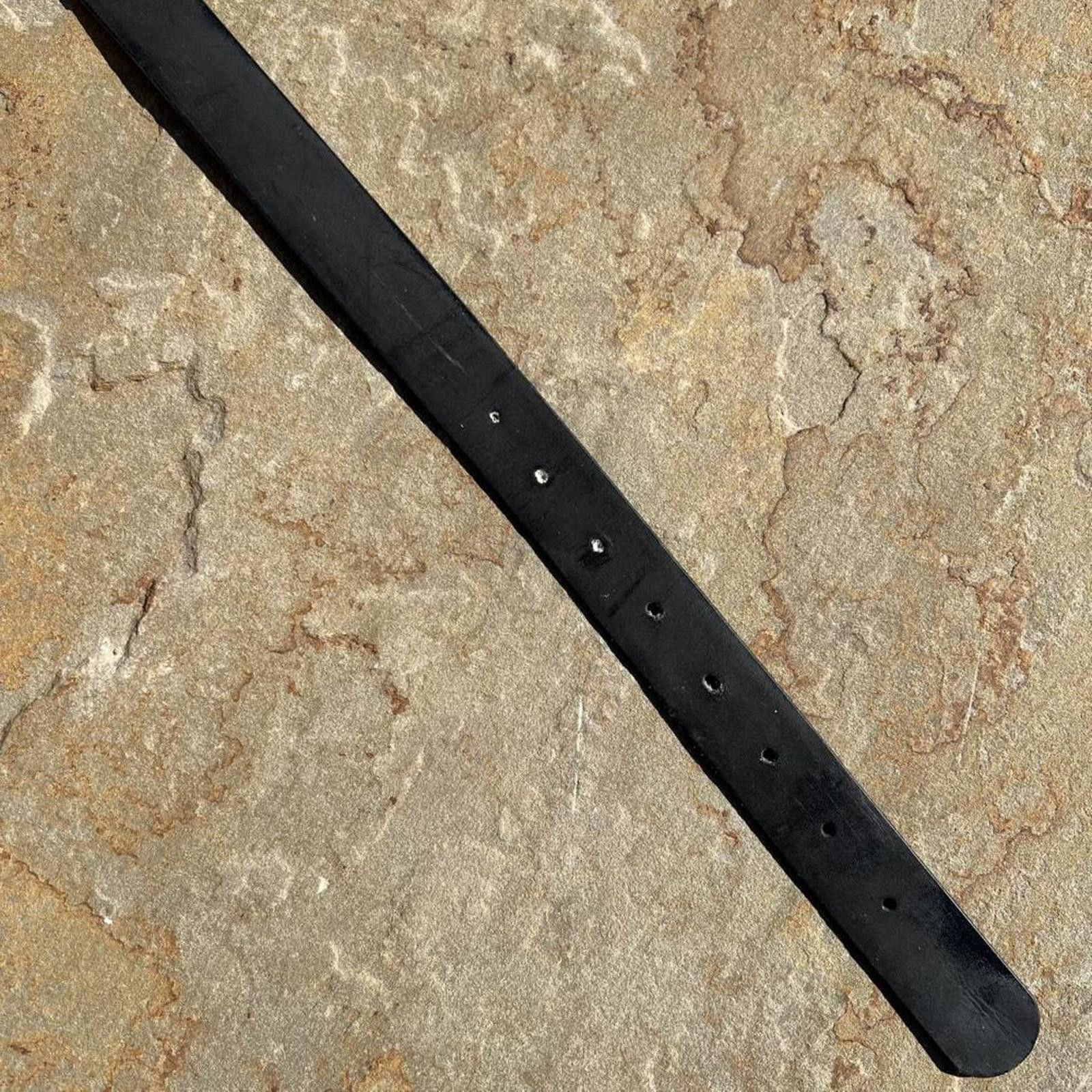 Pierre Cardin Vintage 90s Reversible Leather Belt “Cut to length fit” Size ONE SIZE - 8 Thumbnail