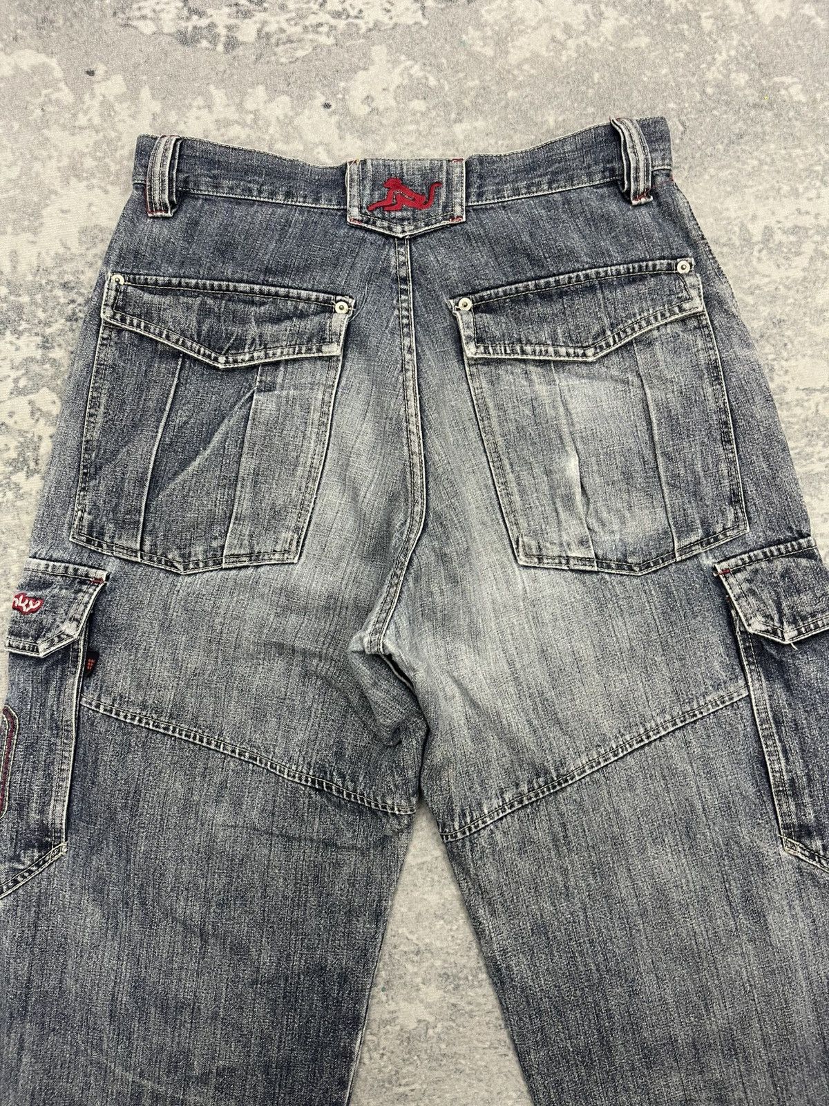 DrunknMunky Drunkn Munky Serial 00036 Carpenter Distressed Denim s21 Size US 32 / EU 48 - 21 Thumbnail