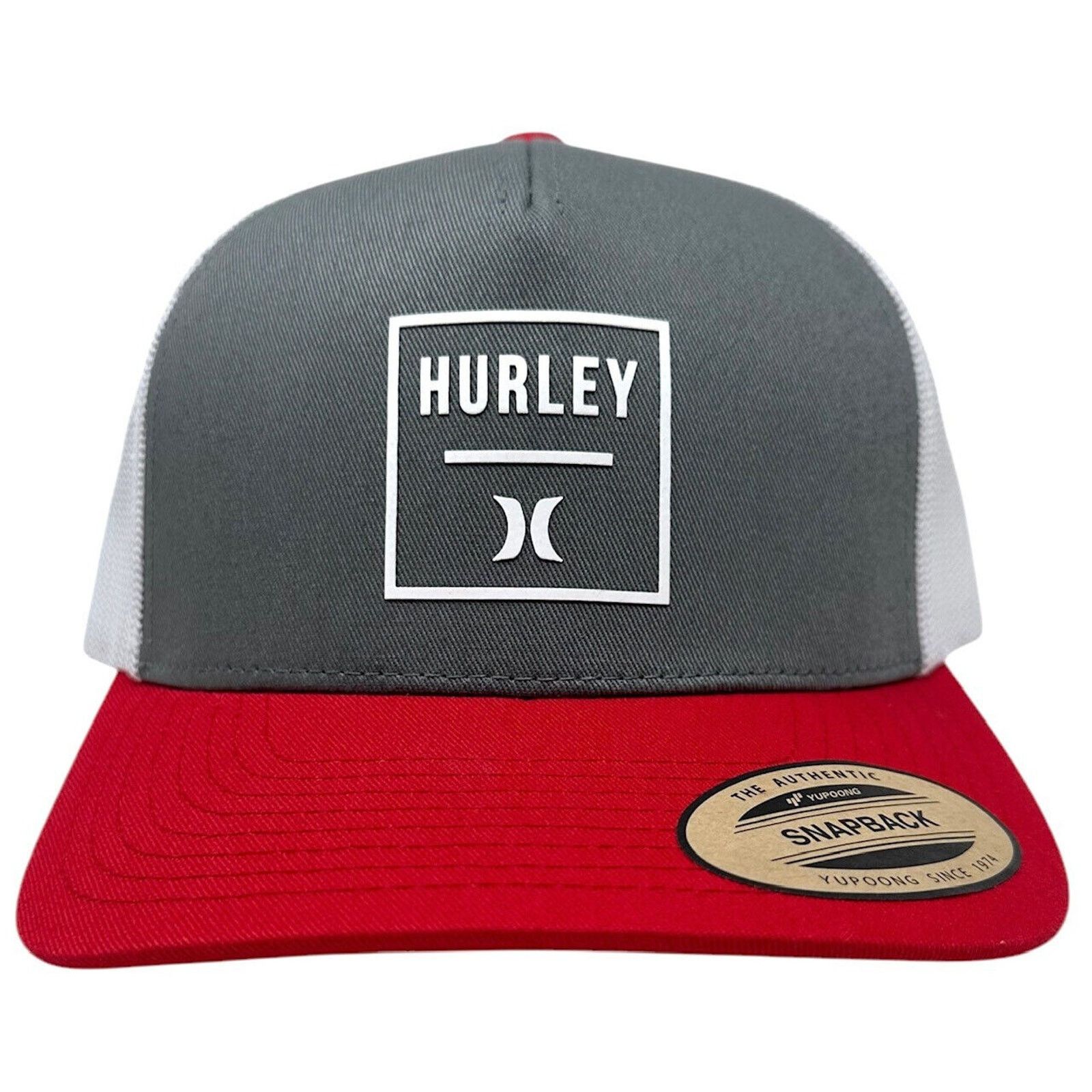 Hurley Hurley Men's Trucker Hat Square Trucker Snapback Cap Size ONE SIZE - 2 Thumbnail
