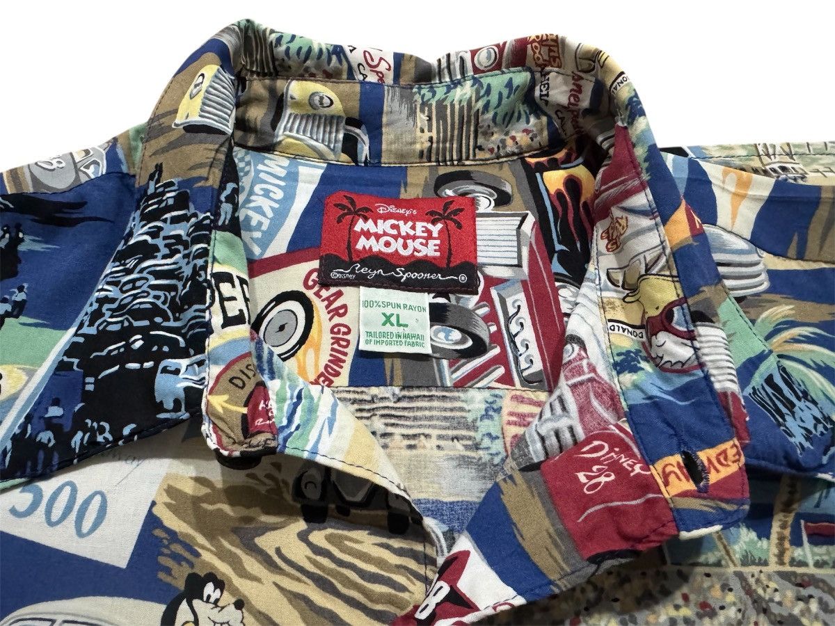 Mickey Mouse × Reyn Spooner Vintage Mickey x Reyn Spooner Hawaii Shirt 100% Rayon Size US XL / EU 56 / 4 - 9 Thumbnail