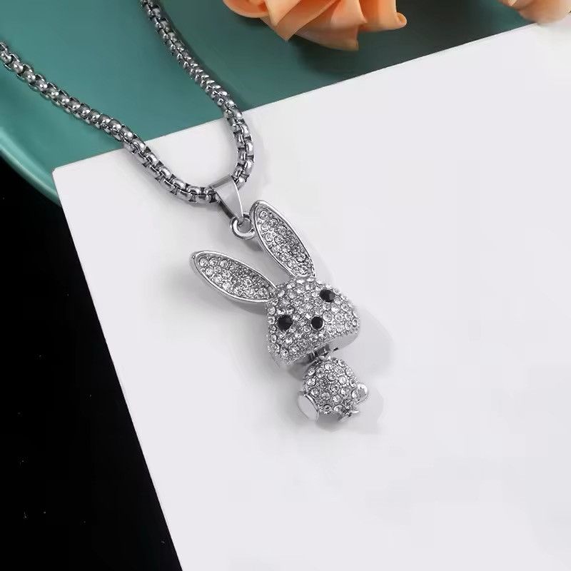 Jewelry Cute Elf Bunny Charming Necklaces Size ONE SIZE - 4 Thumbnail