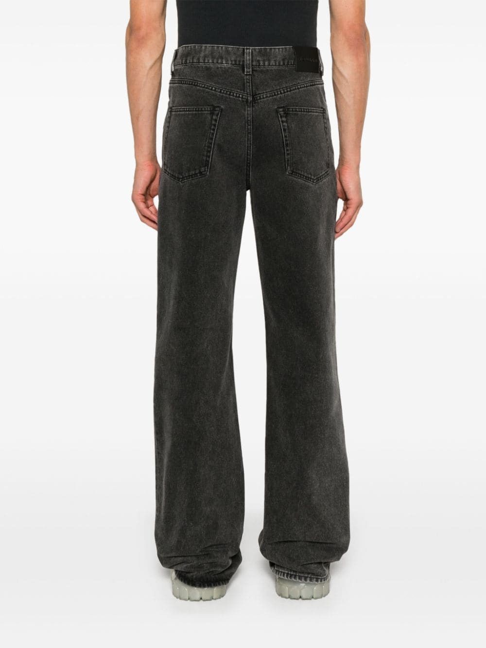 Alexander McQueen o1s22i1n0925 Low-Waisted Baggy Jeans in Black Size US 32 / EU 48 - 4 Thumbnail