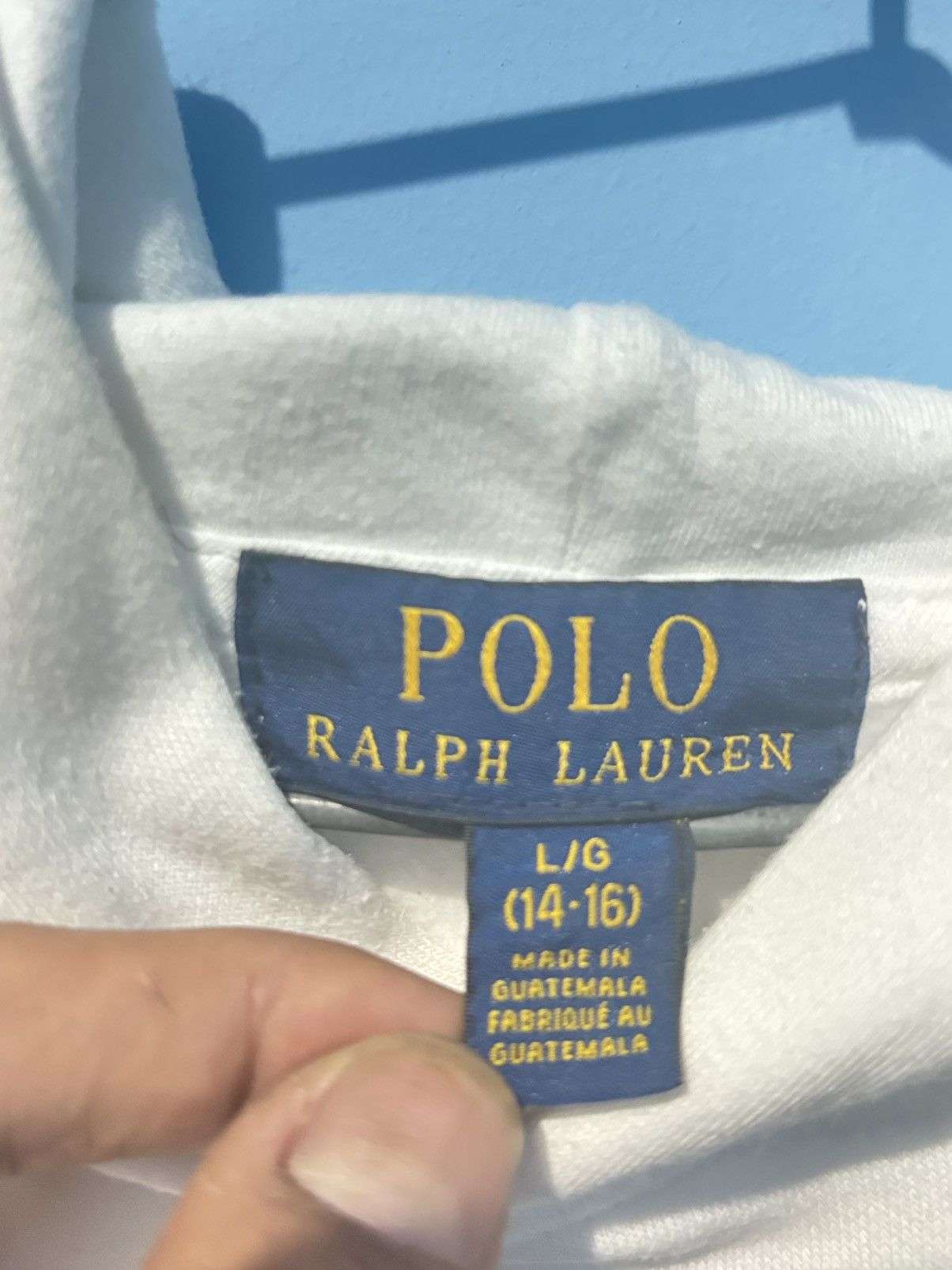 Polo Ralph Lauren Hoodie Ralph Lauren White Size US M / EU 48-50 / 2 - 7 Thumbnail
