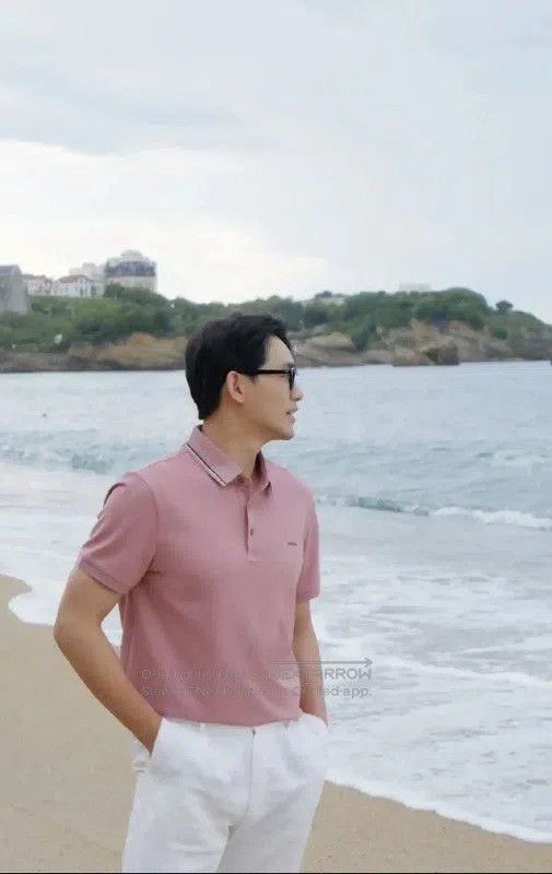 Burberry Burberry Pink Cotton Men's Polo Shirt. Size US S / EU 44-46 / 1 - 7 Thumbnail