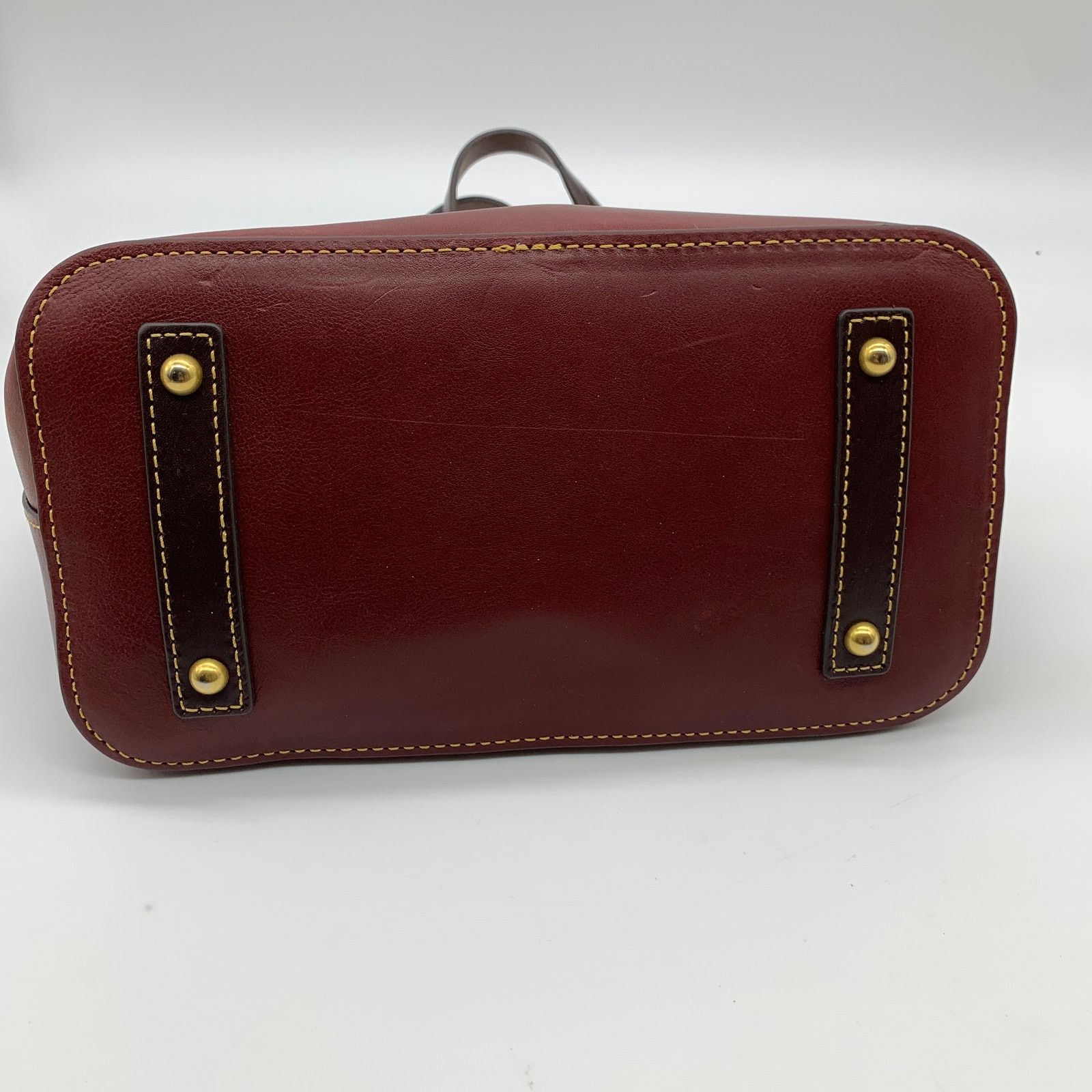 Dooney & Bourke Dooney & Bourke Florentine Leather Purse Small Heidi Satchel Size ONE SIZE - 4 Thumbnail