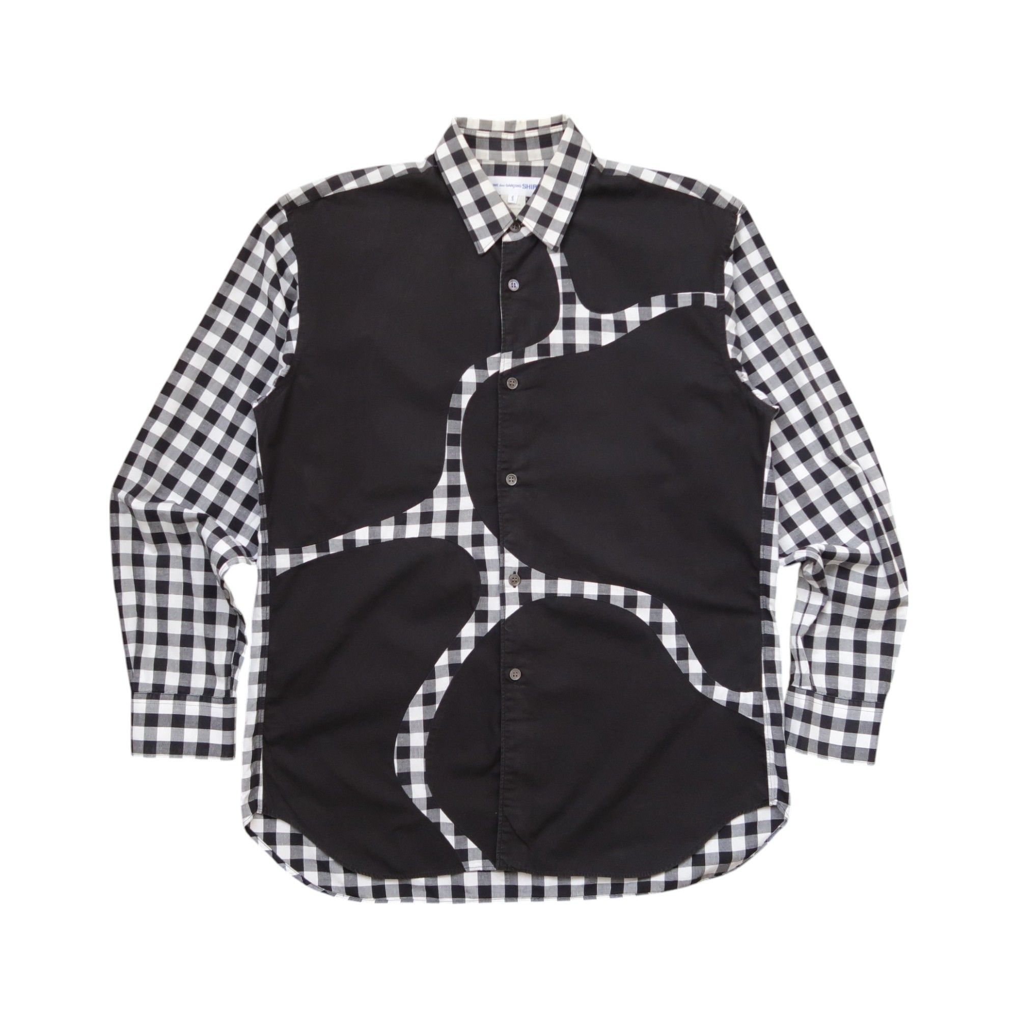 Comme des Garcons SHIRT S/S12 Angelica Pattern Patchwork Shirt Size US S / EU 44-46 / 1 - 1 Thumbnail