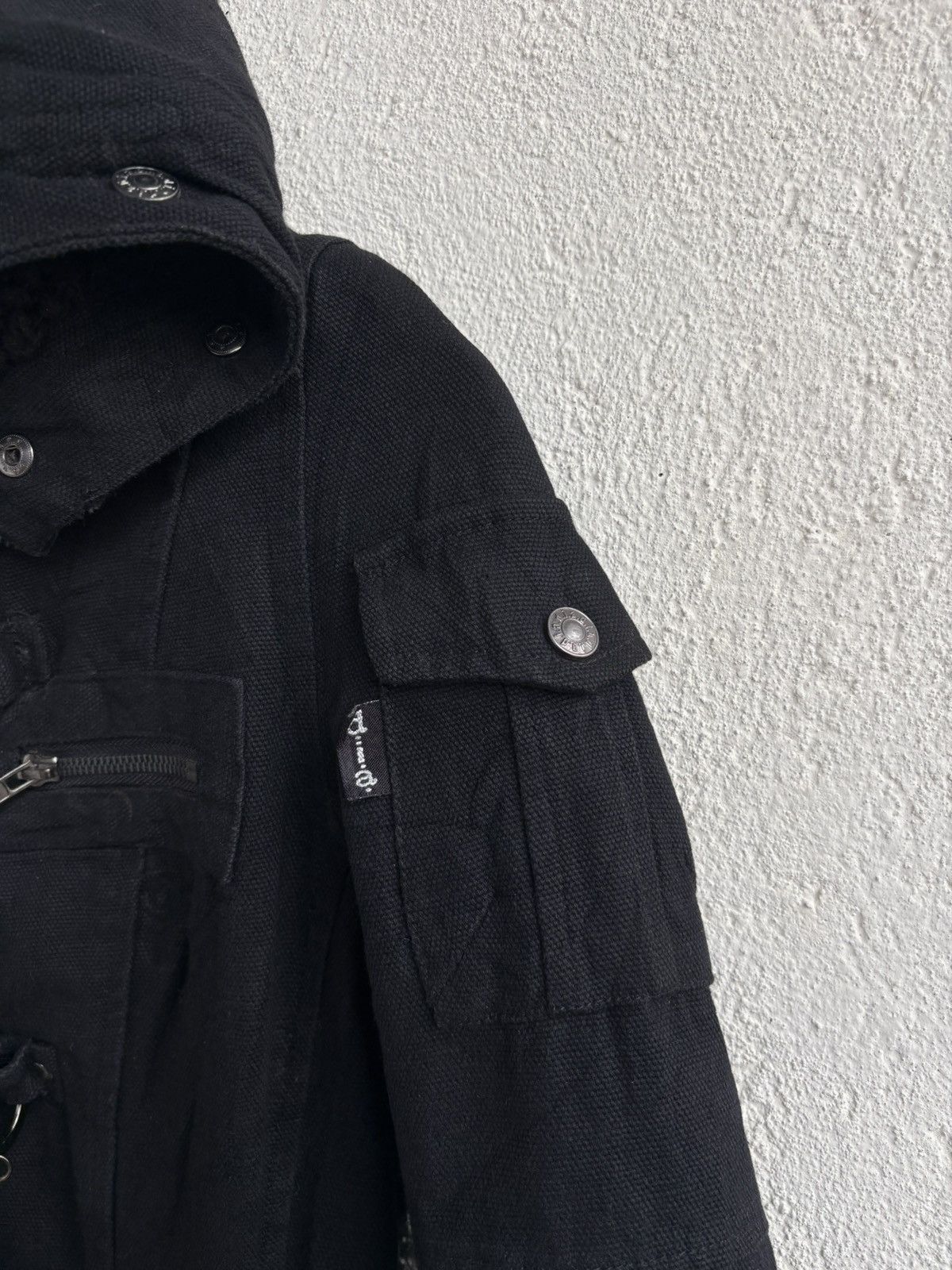 Undercover 2000s DIA Japan Rickowens jacket Black Opium style Size US XS / EU 42 / 0 - 4 Thumbnail