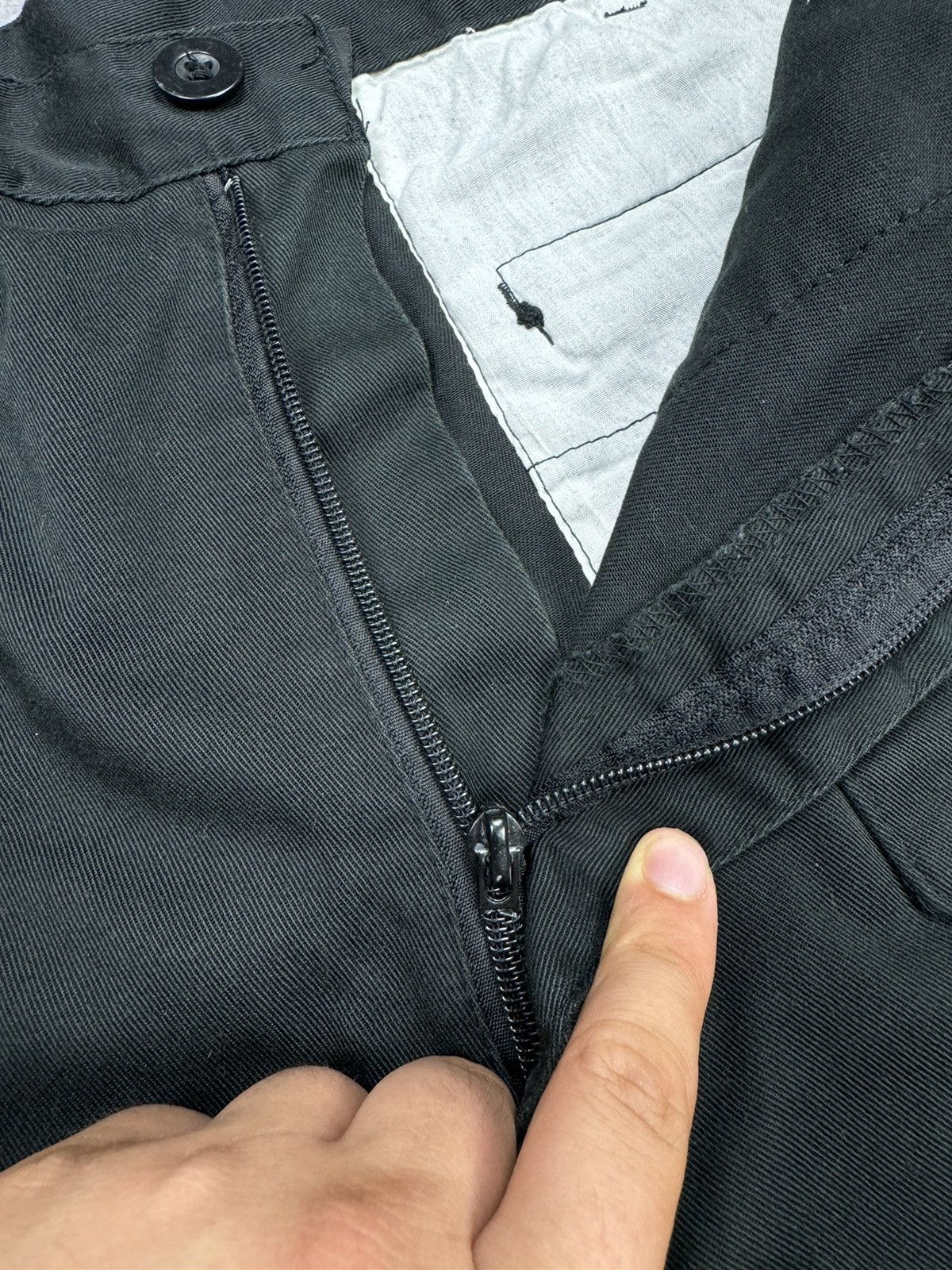 Dickies × Vintage Vintage Dickies 90s Y2K Black Workwear Zipper Pants Trousers Size US 34 / EU 50 - 9 Thumbnail